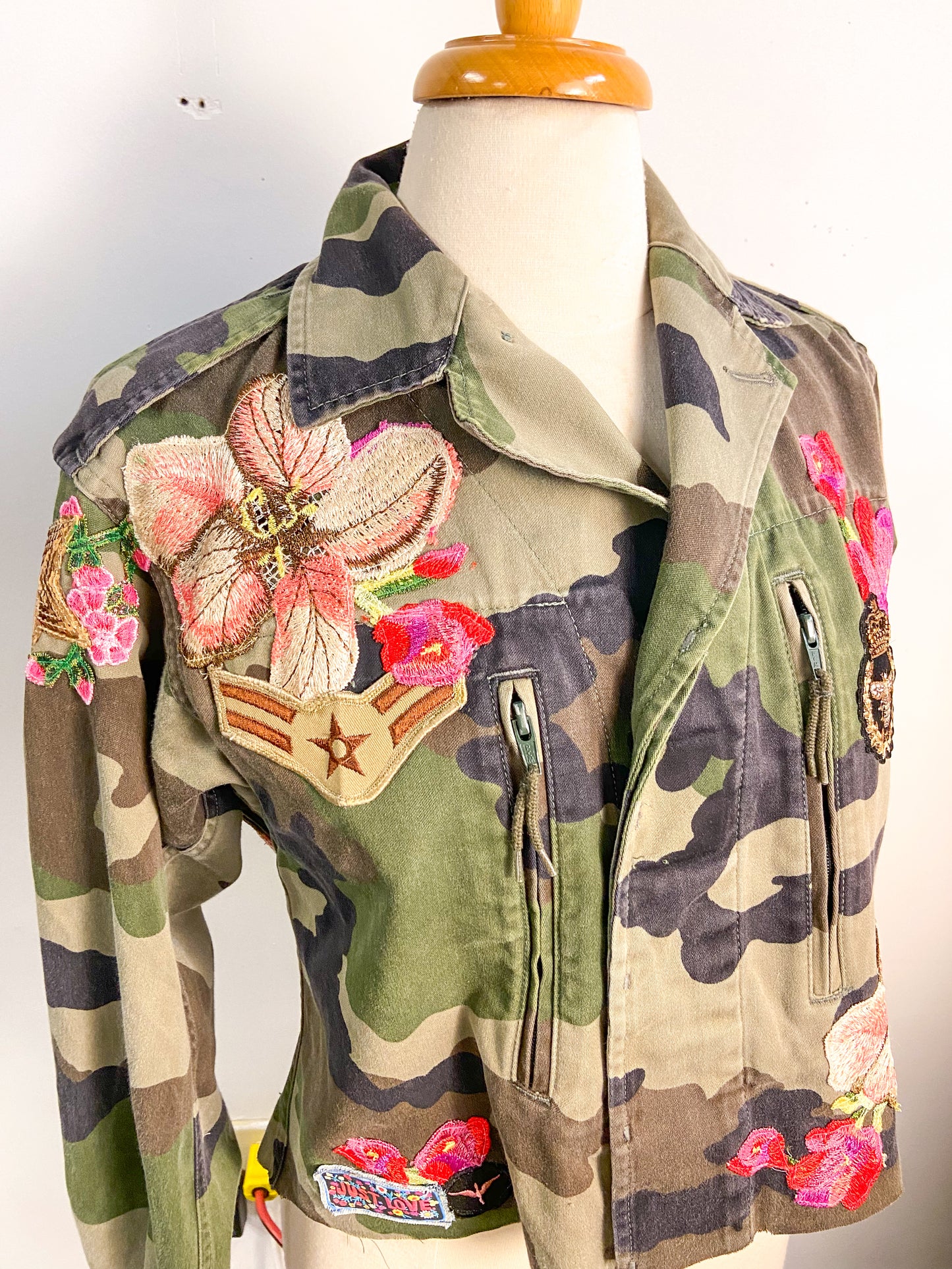 OOAK Camo Tiger Jacket