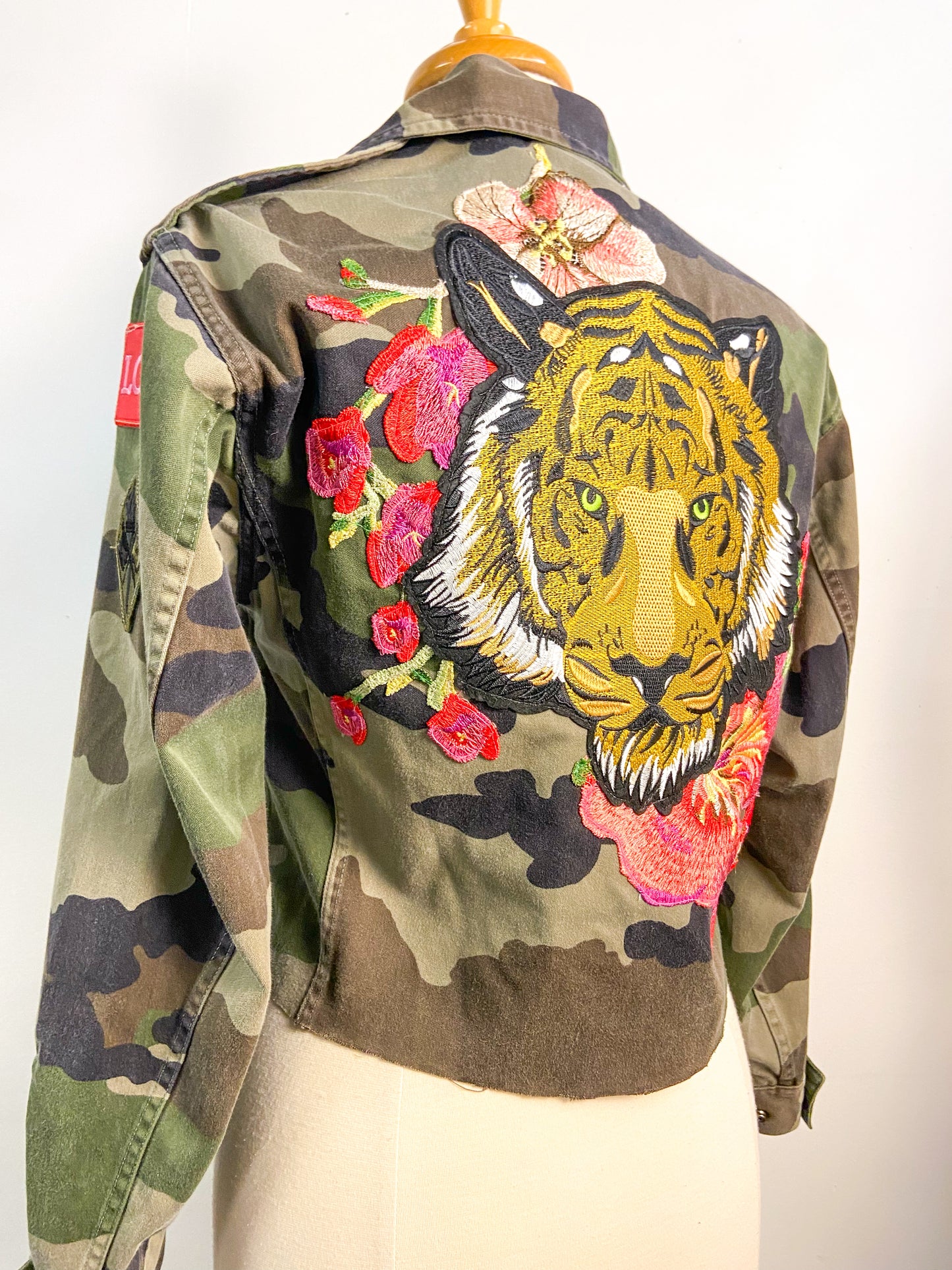 OOAK Camo Tiger Jacket