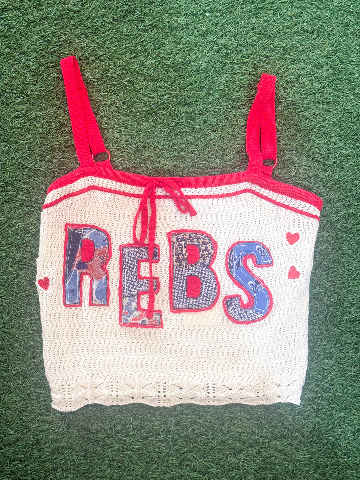 OOAK Crochet Rebs Sweater Tank