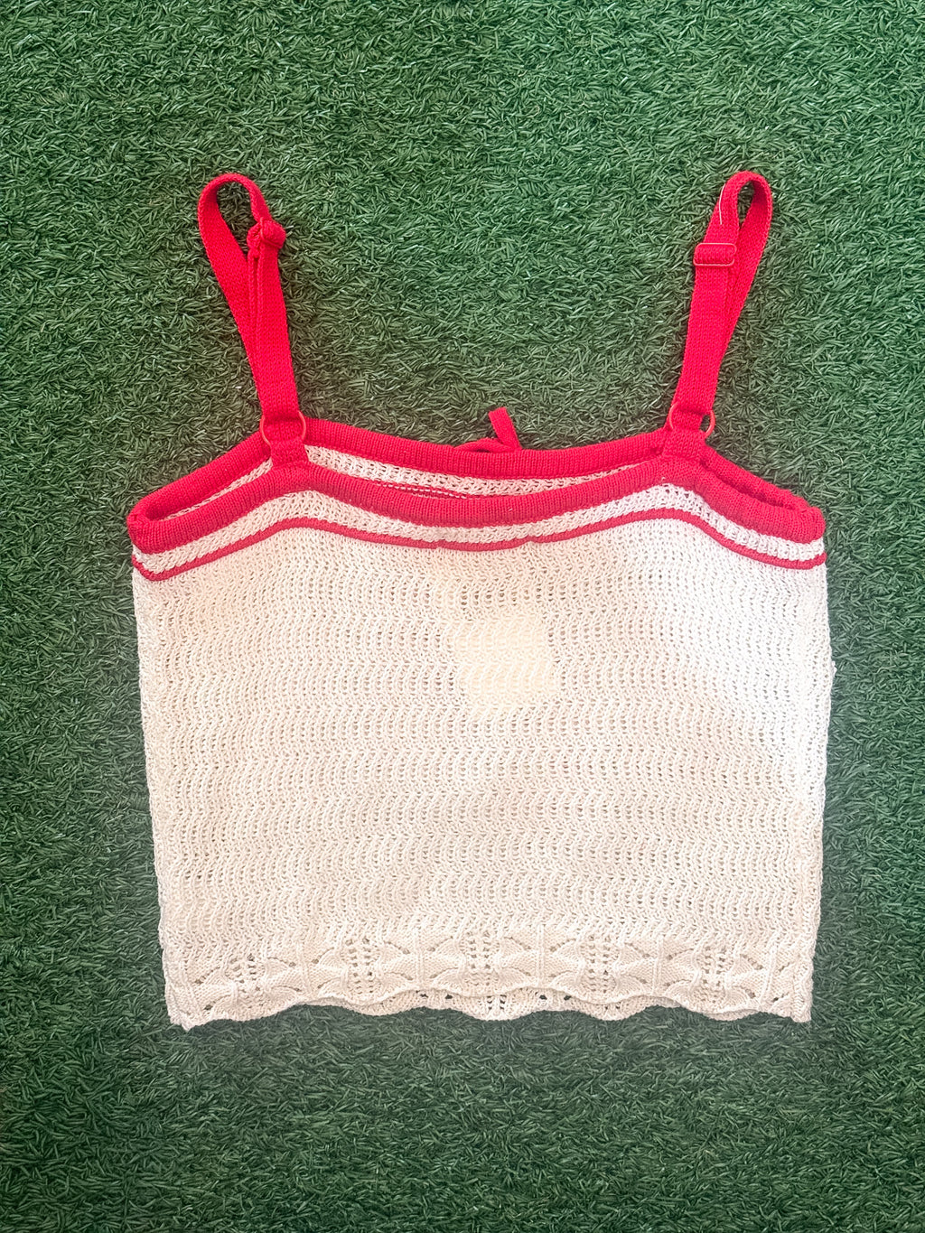 OOAK Crochet Rebs Sweater Tank