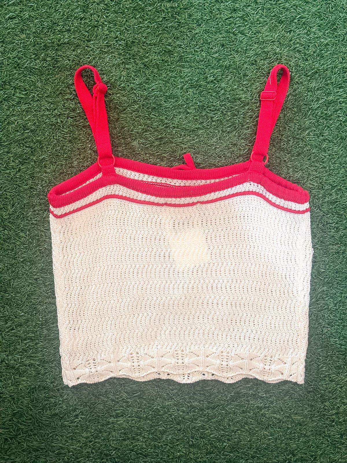 OOAK Crochet Rebs Sweater Tank
