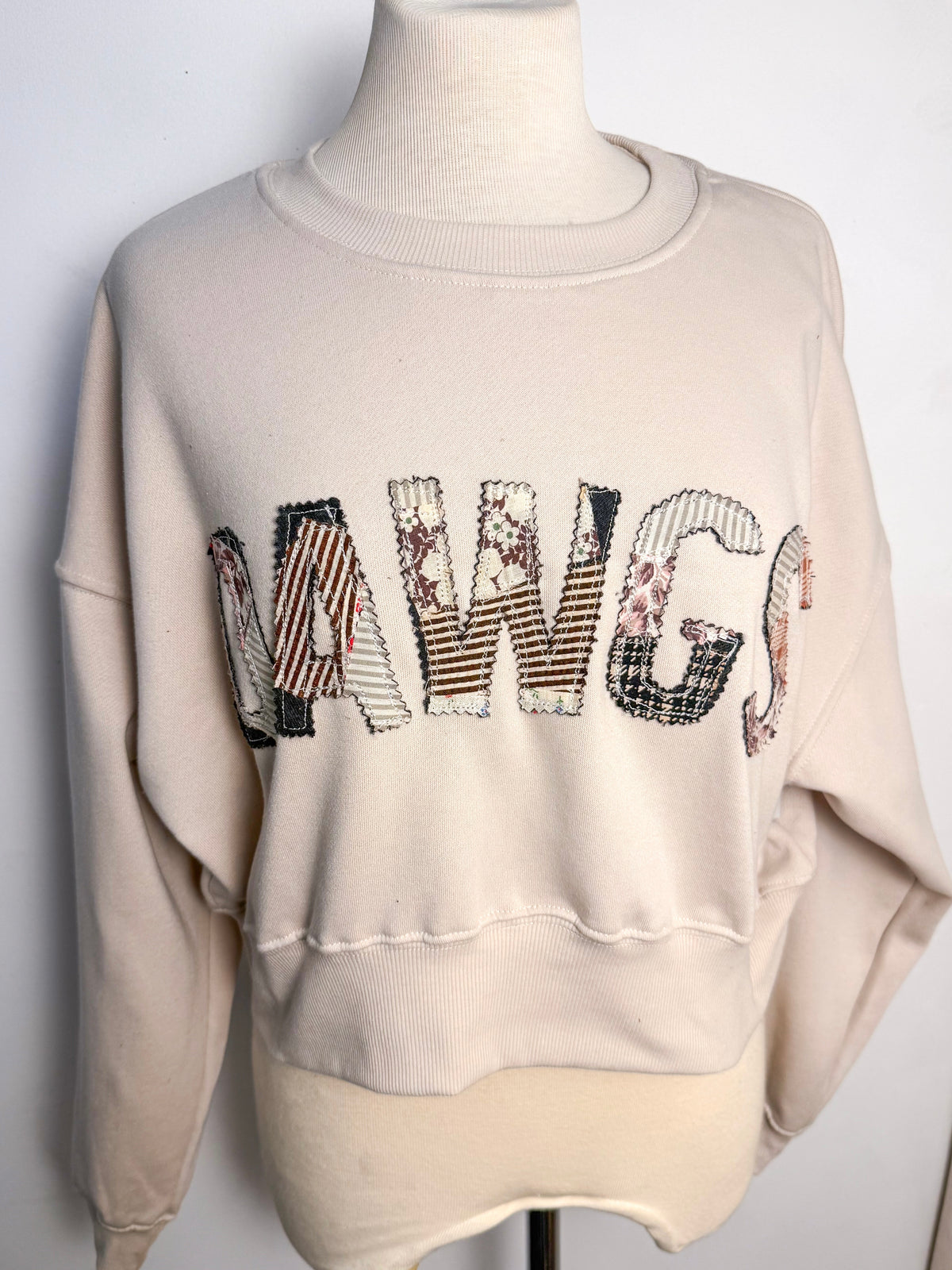 OOAK Dawgs Vintage Patchwork Sweatshirt