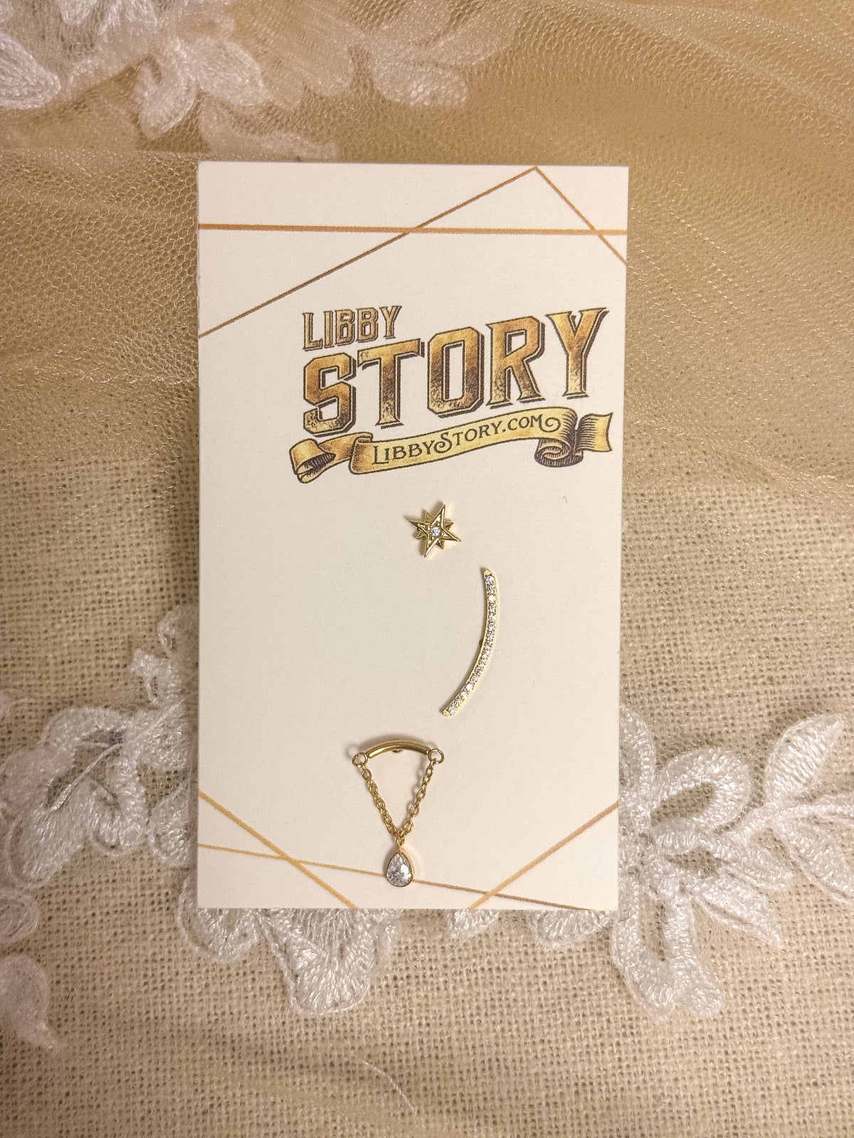 Love Letter Earring Stack