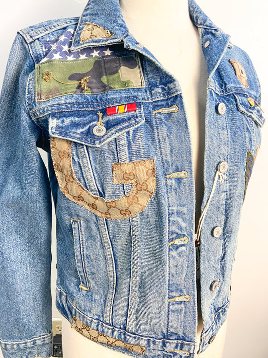 OOAK Tiger "G" Denim Jacket