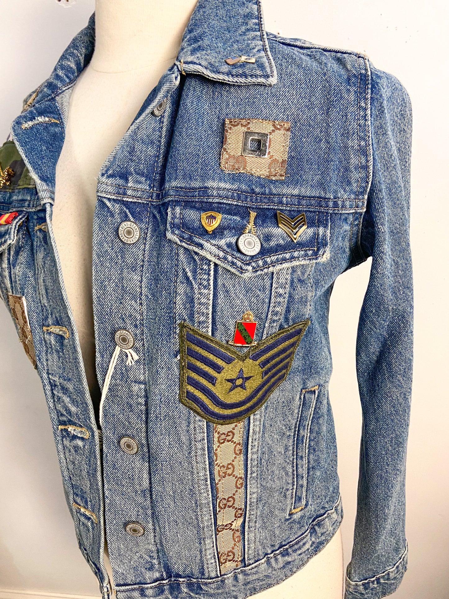 OOAK Tiger "G" Denim Jacket