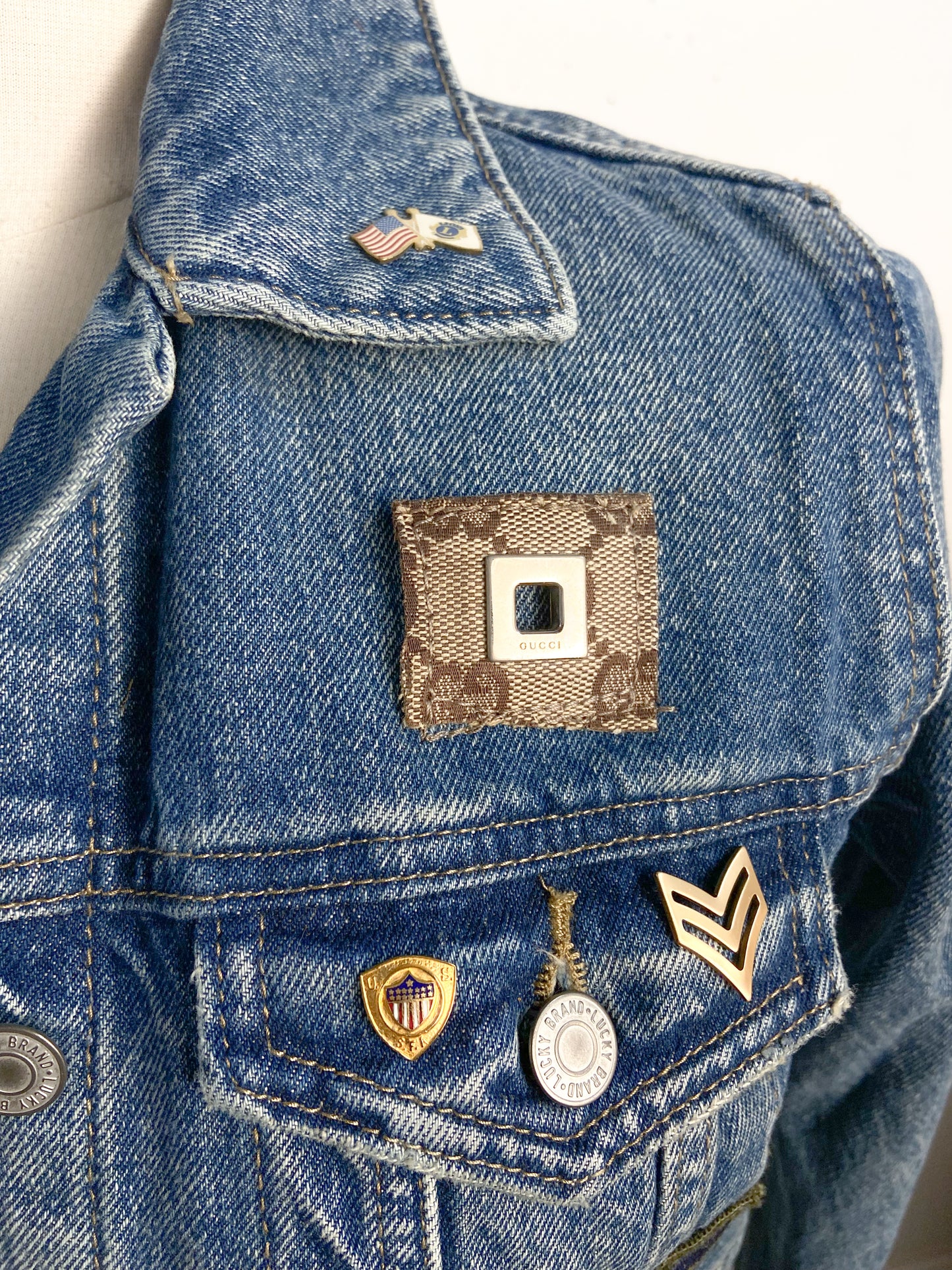 OOAK Tiger "G" Denim Jacket