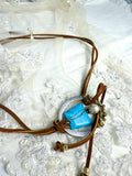 OOAK Hand Beaded Buckle Belt