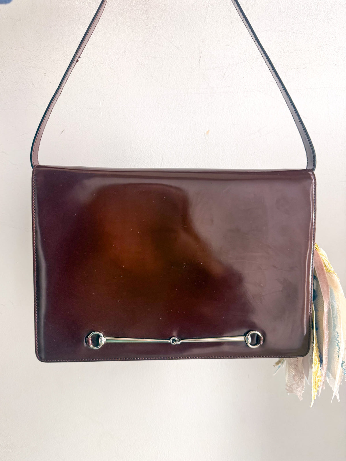 OOAK Upcycled Authentic Vintage Gucci Purse with Horse Bit