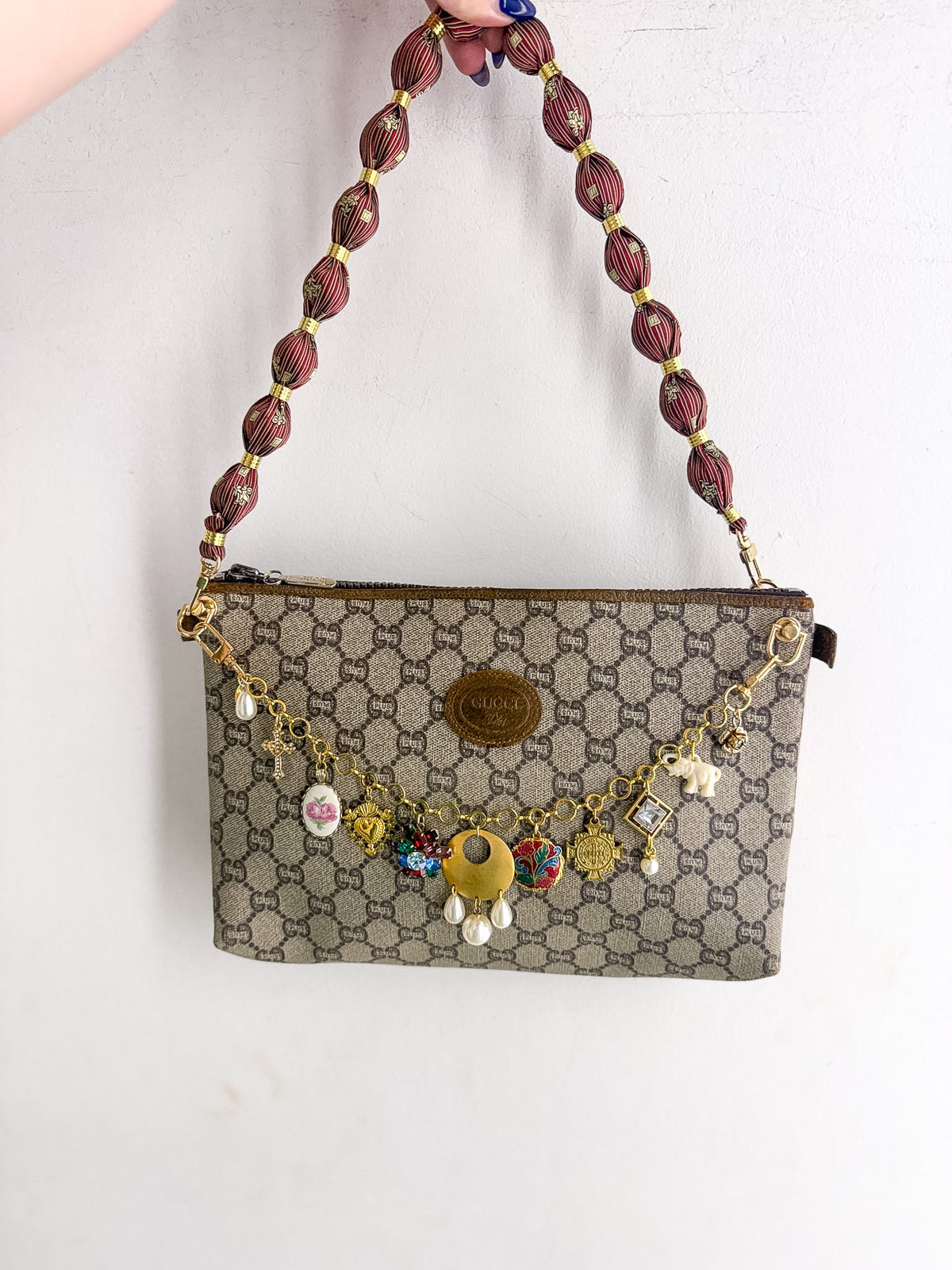 OOAK Silk & Stories — Reworked Vintage Gucci Plus Bag
