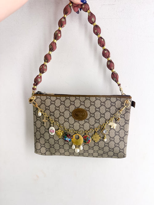 OOAK Silk & Stories — Reworked Vintage Gucci Plus Bag
