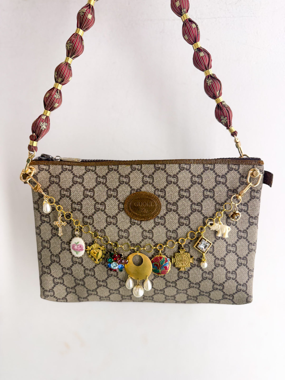OOAK Silk & Stories — Reworked Vintage Gucci Plus Bag