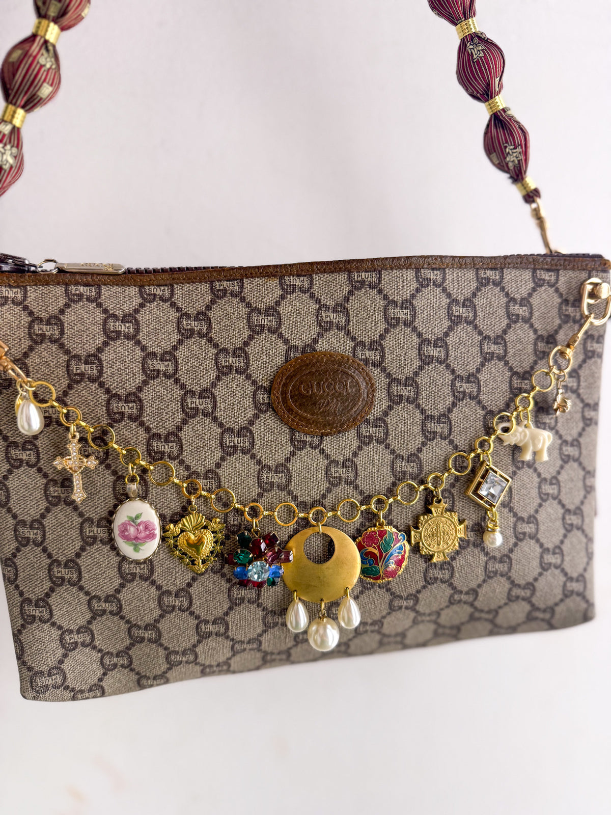 OOAK Silk & Stories — Reworked Vintage Gucci Plus Bag