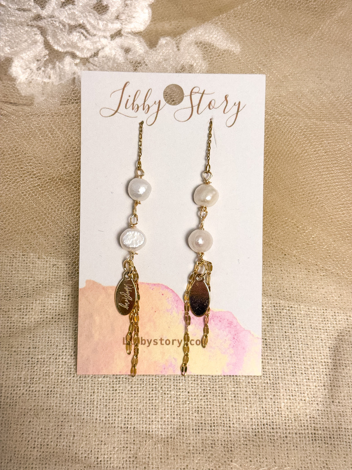 Handmade Freshwater Pearl Threaders