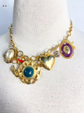 OOAK Vintage Anchora Vintage Charm Necklace