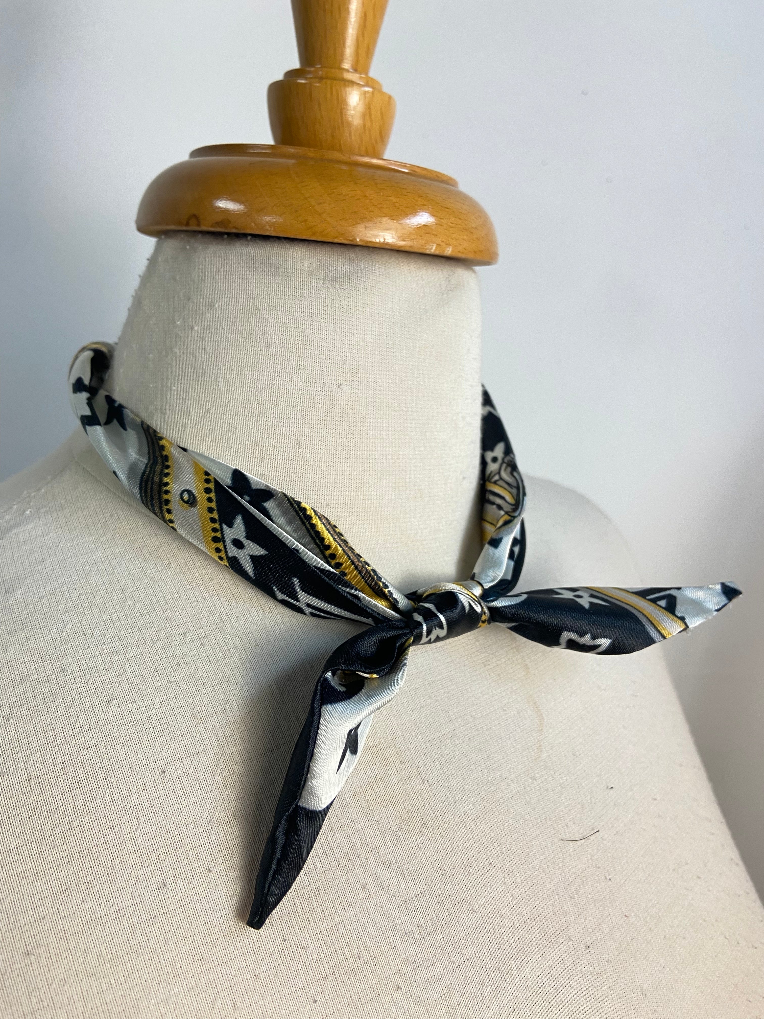 OOAK Simple Tie Neck Scarf