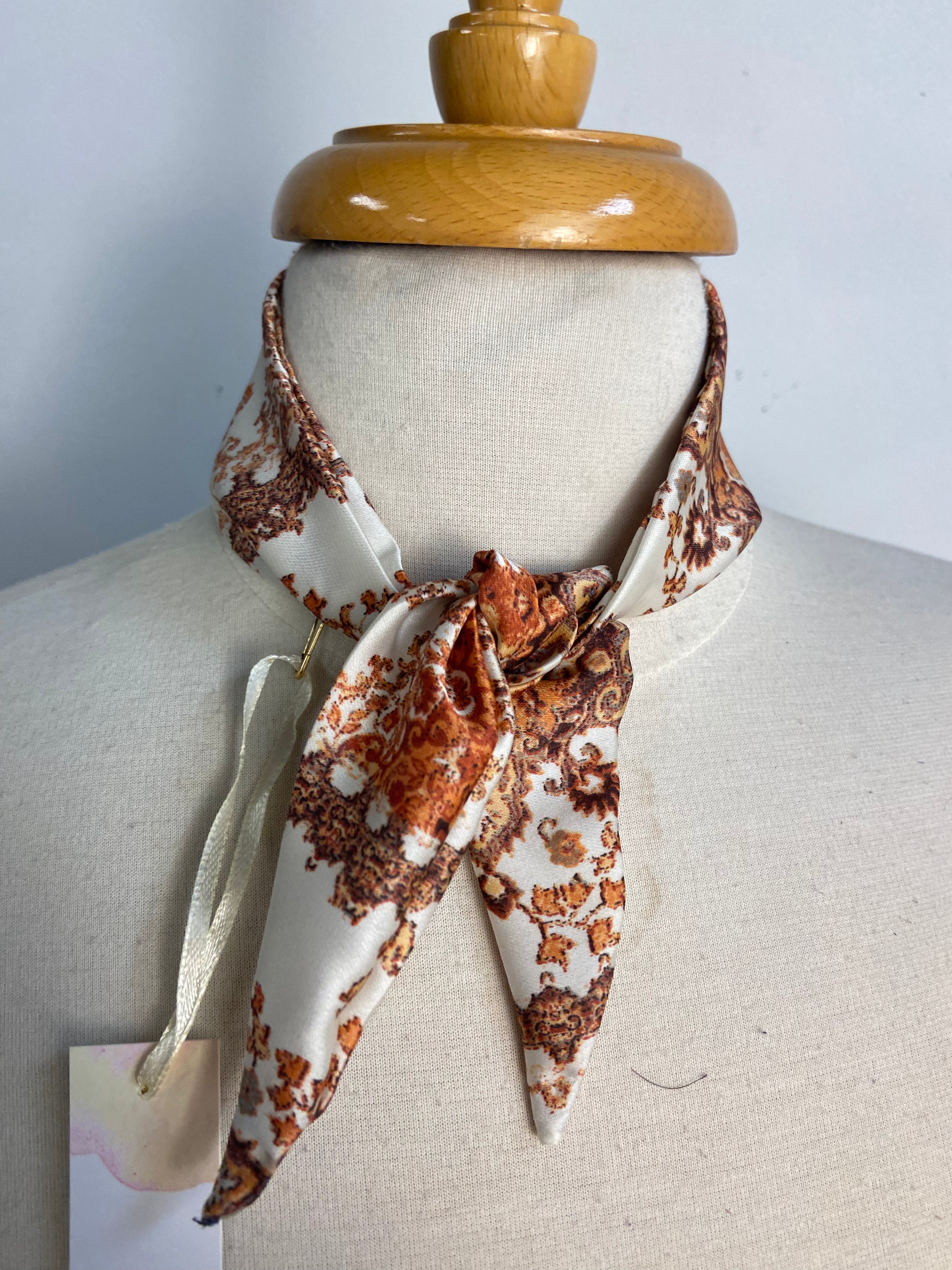 OOAK Simple Tie Neck Scarf