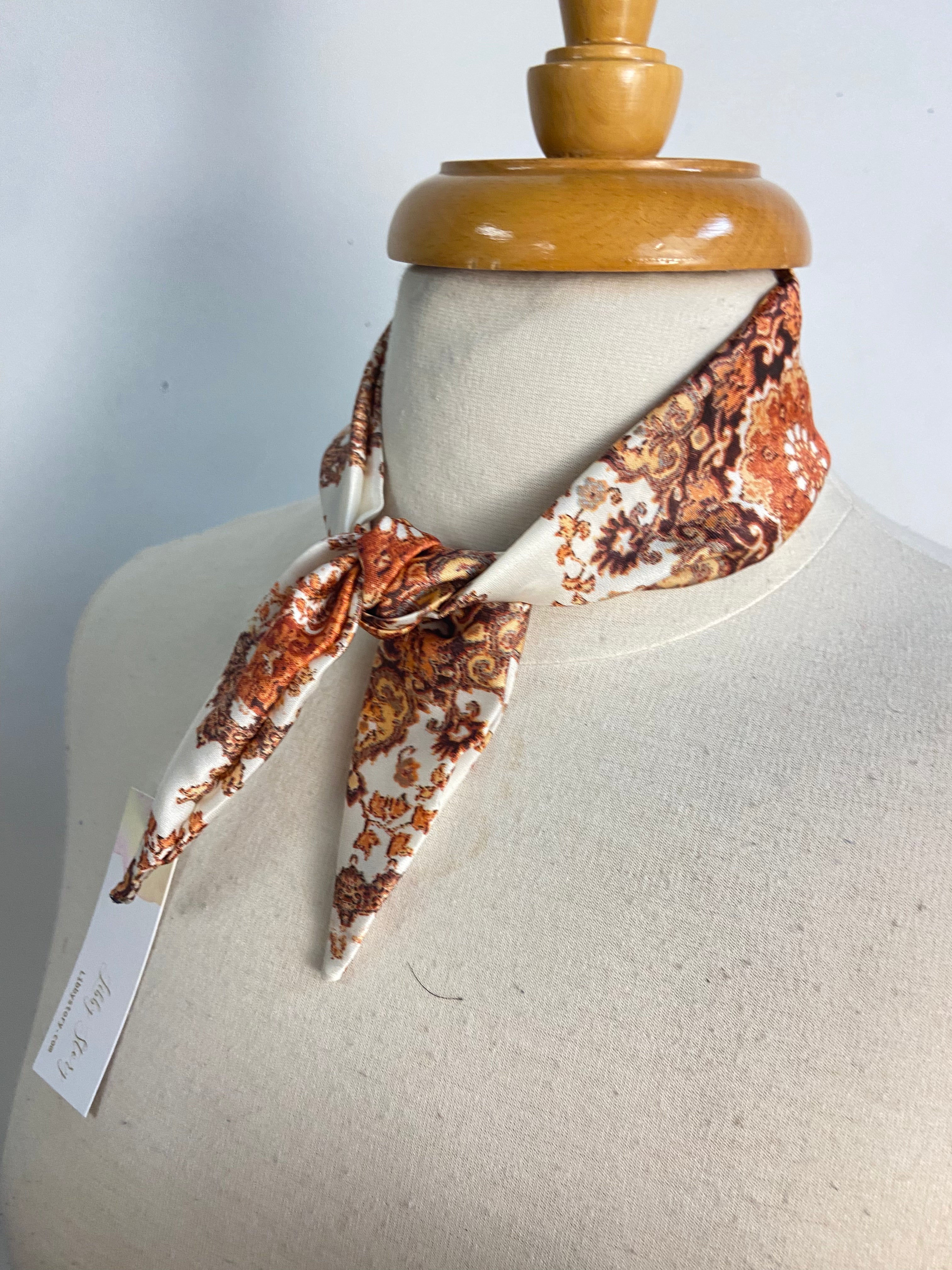 OOAK Simple Tie Neck Scarf