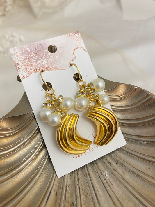 OOAK Upcycled Vintage Dior Earrings