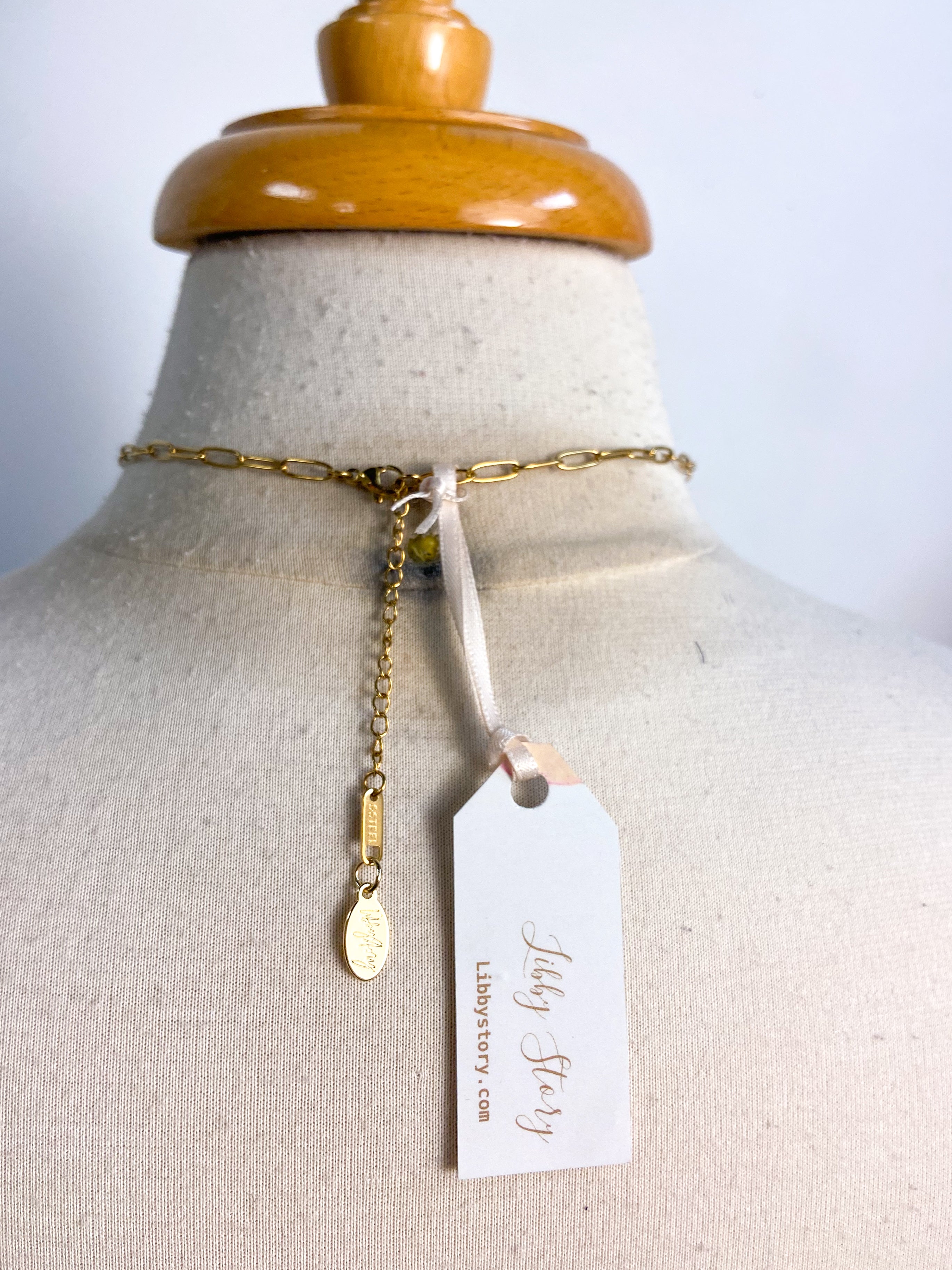 OOAK Vintage Colorful Charm Necklace