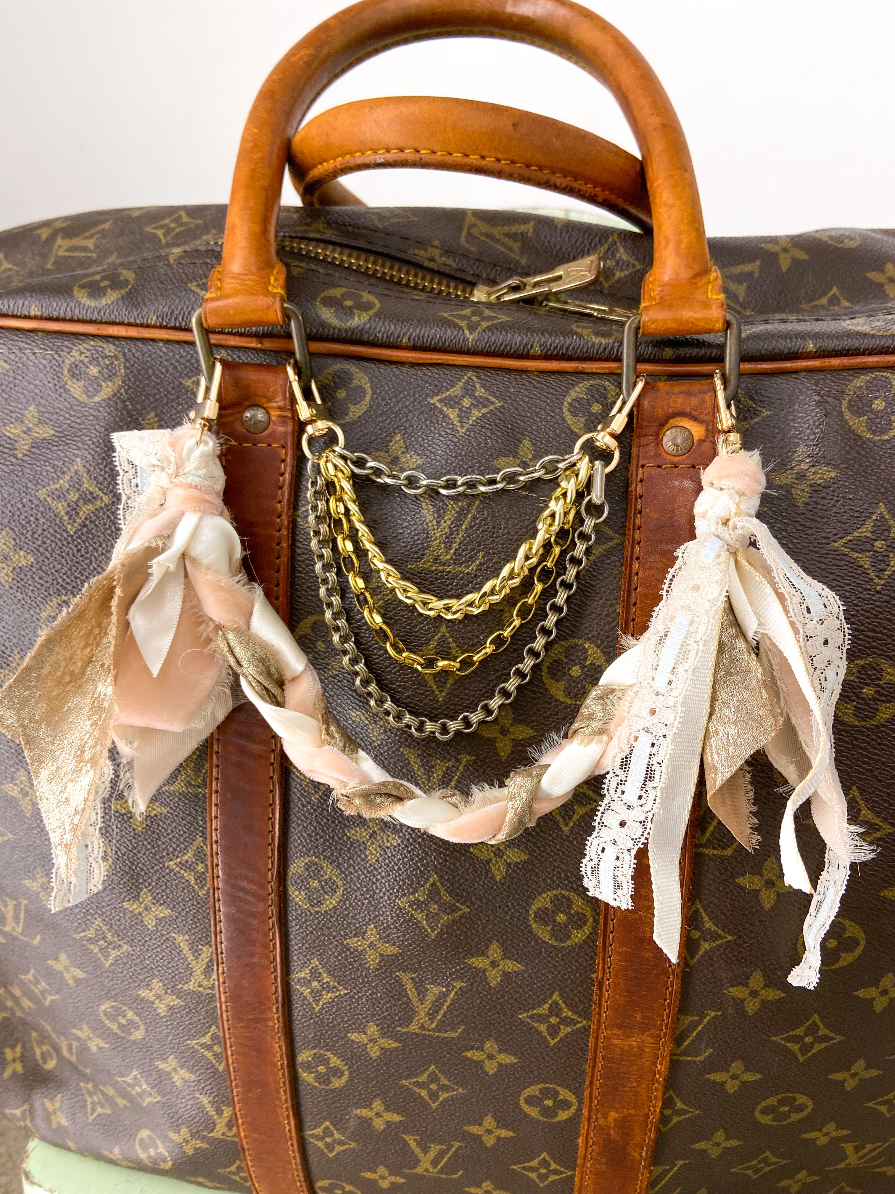 OOAK Louis Vuitton Sirius 70 Upcycled Soft Suitcase