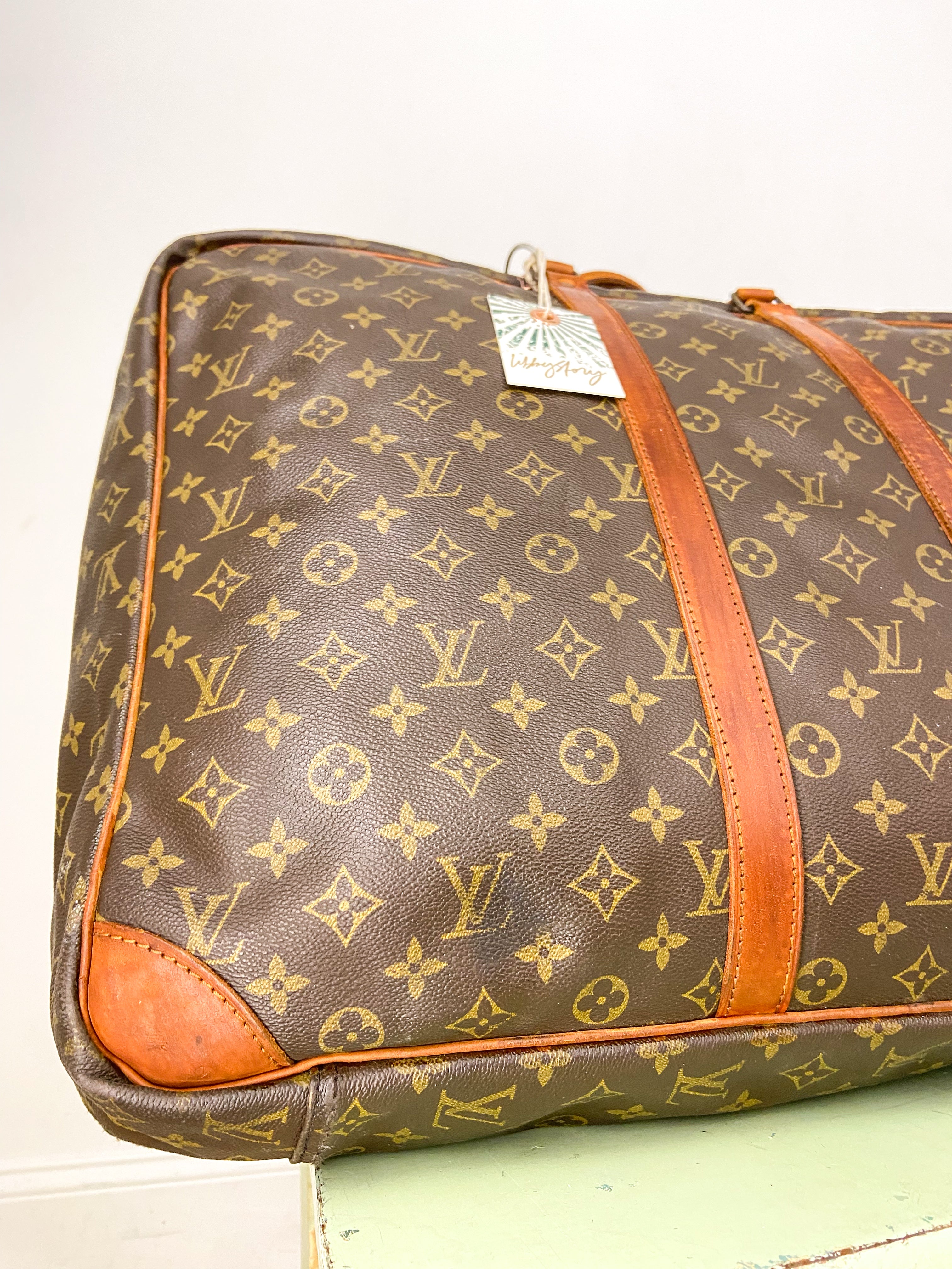 OOAK Louis Vuitton Sirius 70 Upcycled Soft Suitcase