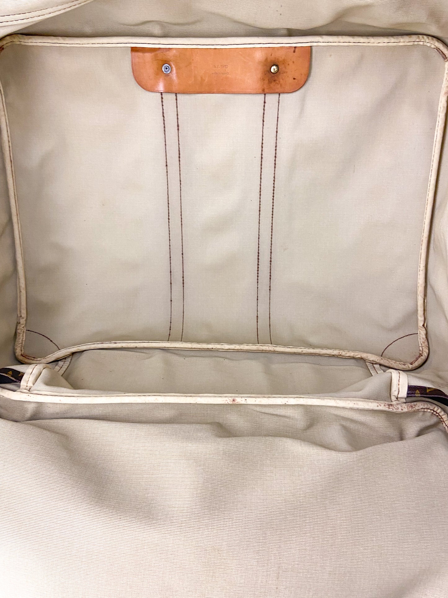 OOAK Louis Vuitton Sirius 70 Upcycled Soft Suitcase