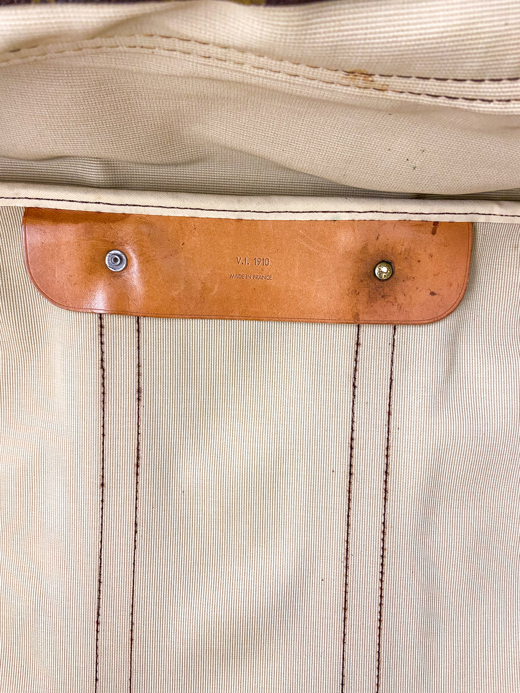OOAK Louis Vuitton Sirius 70 Upcycled Soft Suitcase