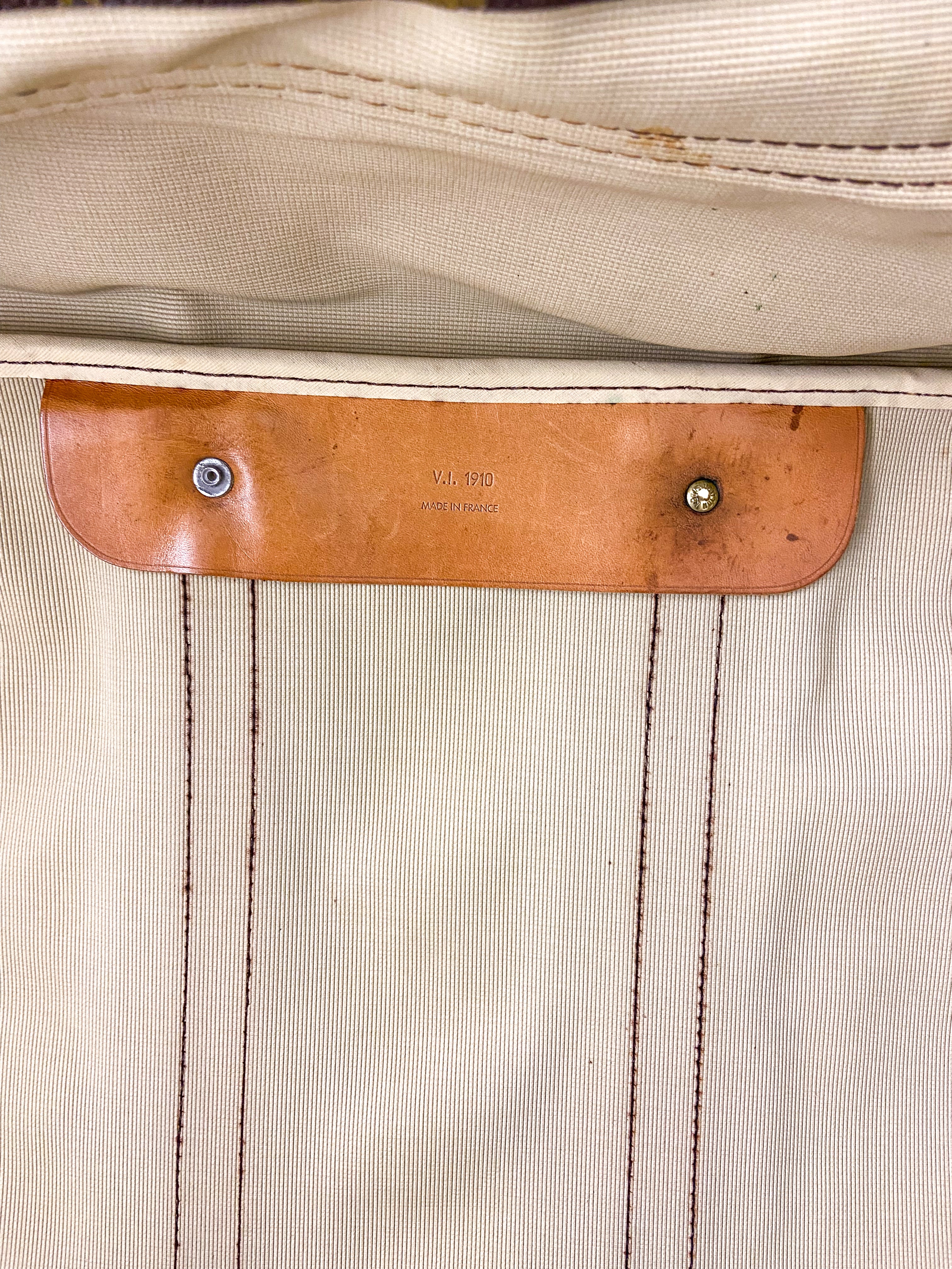 OOAK Louis Vuitton Sirius 70 Upcycled Soft Suitcase