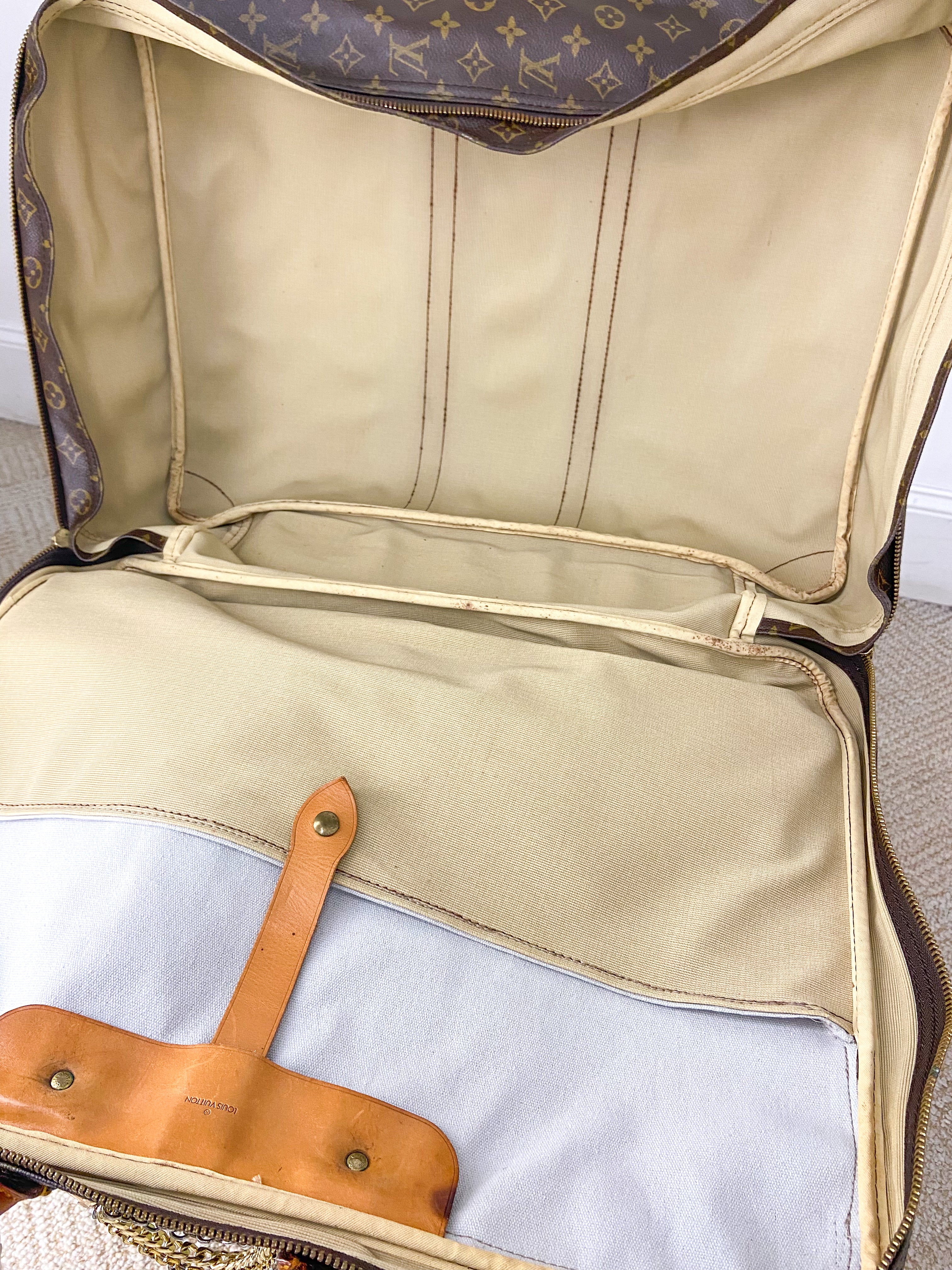 OOAK Louis Vuitton Sirius 70 Upcycled Soft Suitcase