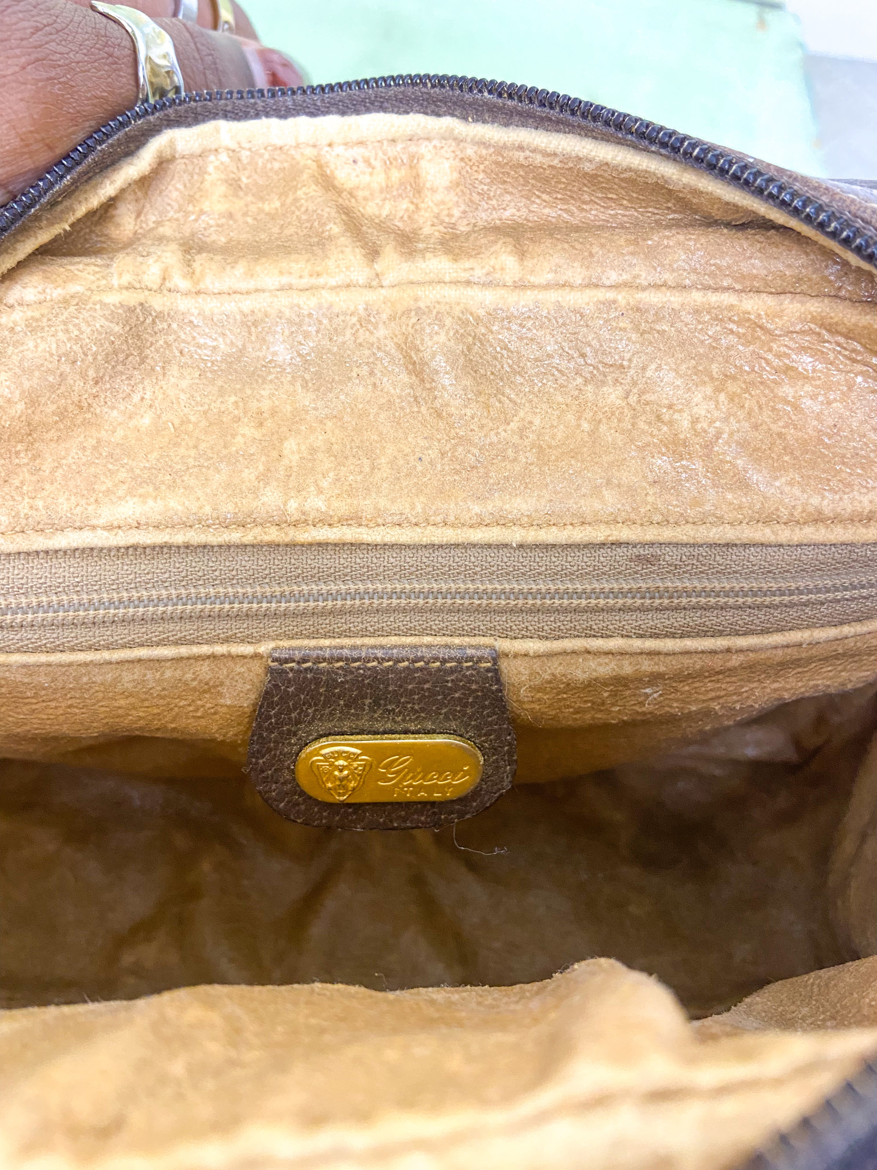 OOAK Vintage Gucci Purse w/ Rhinstones