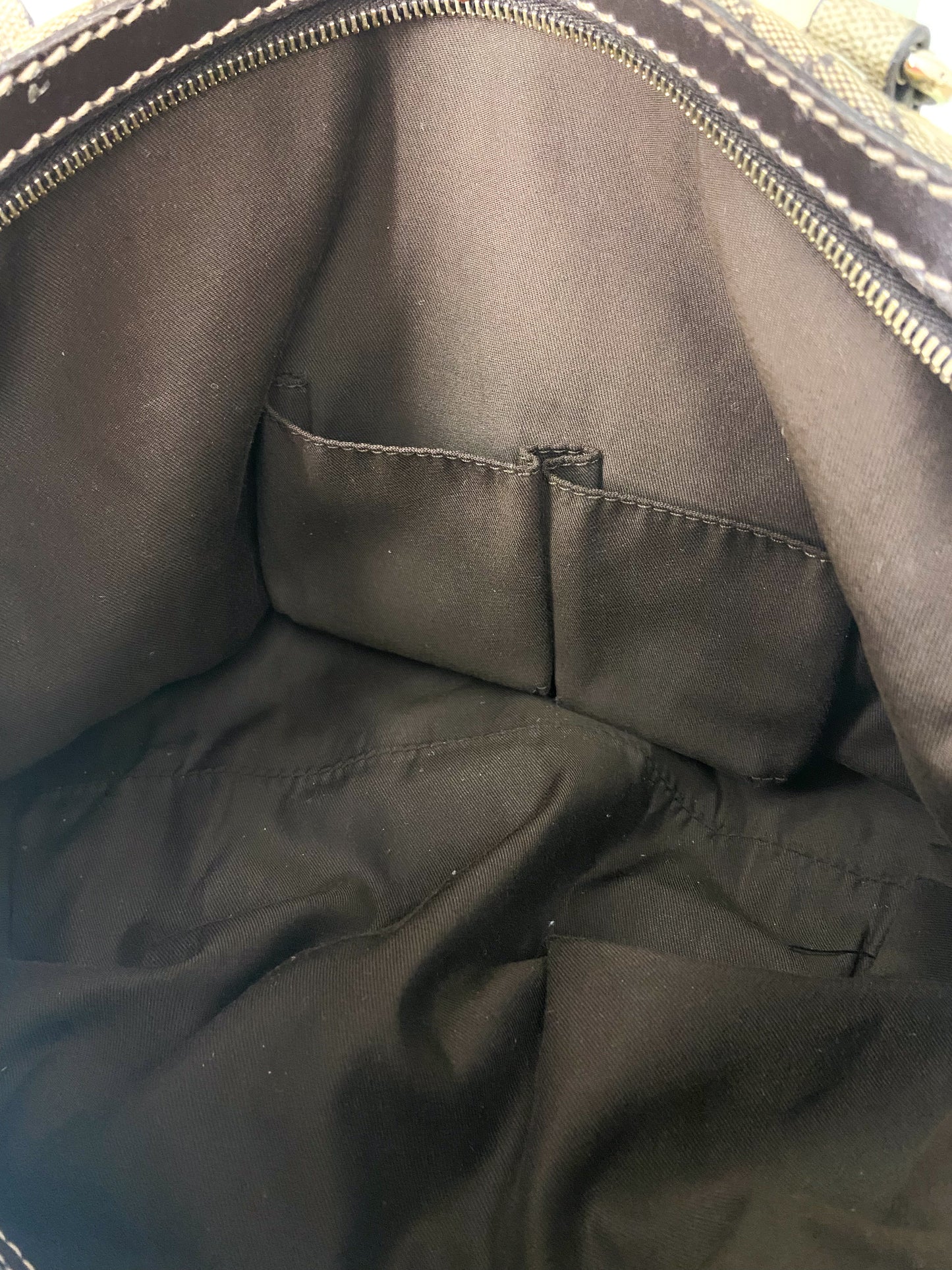 OOAK Vintage Gucci Purse with Chains and Ribbon Charm