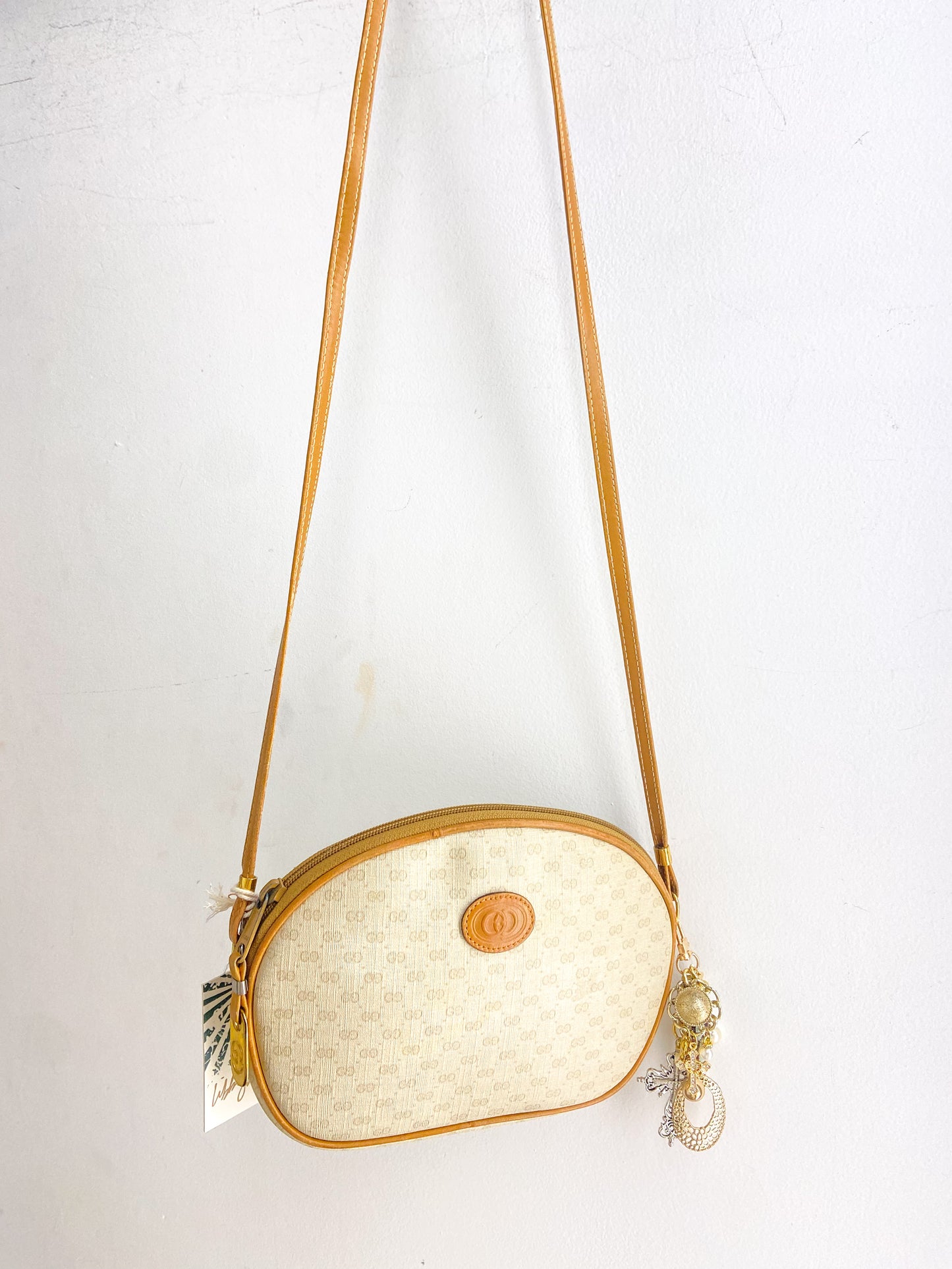 OOAK Small Vintage Gucci Purse with Bag Charm