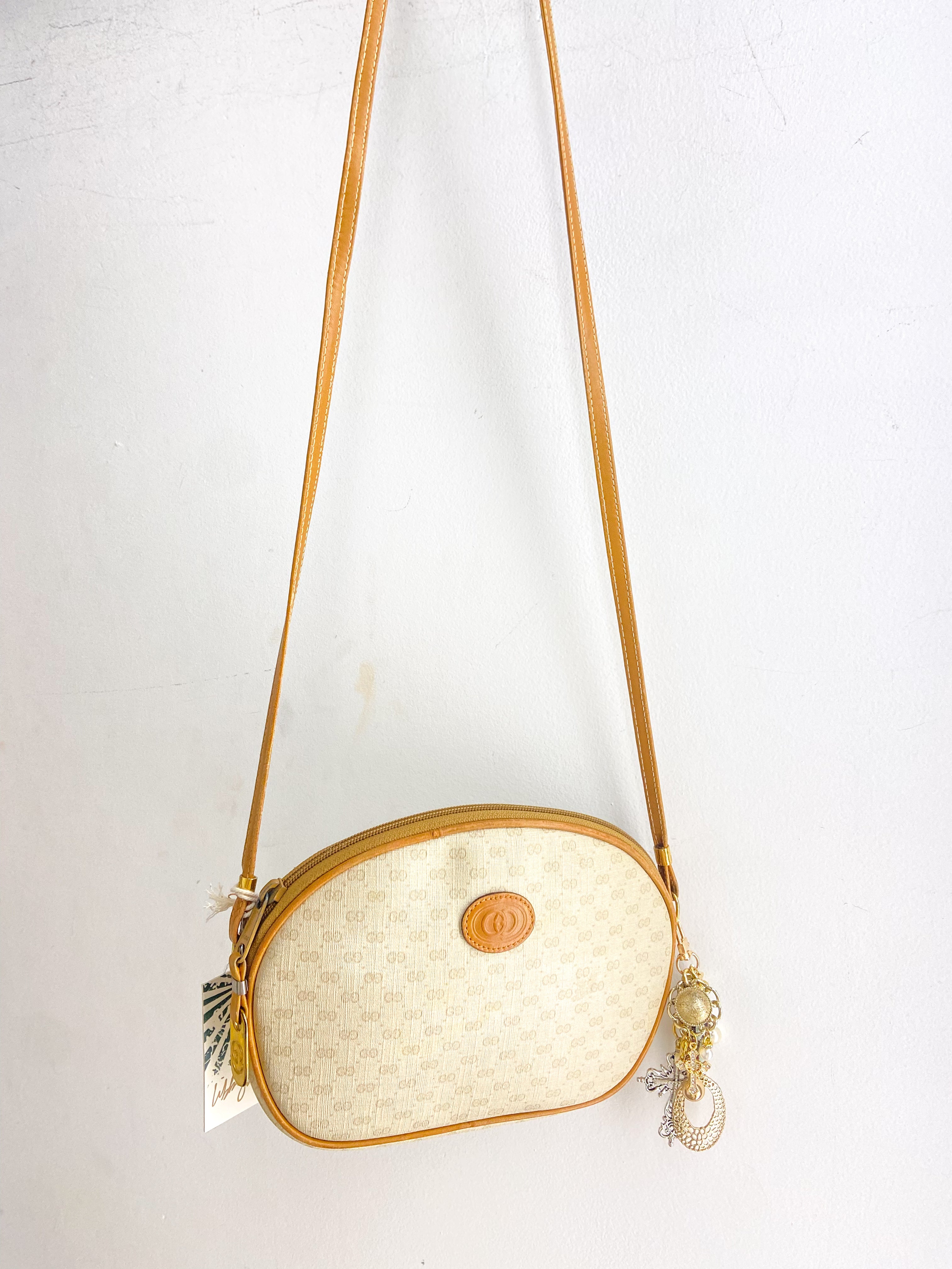 OOAK Small Vintage Gucci Purse with Bag Charm
