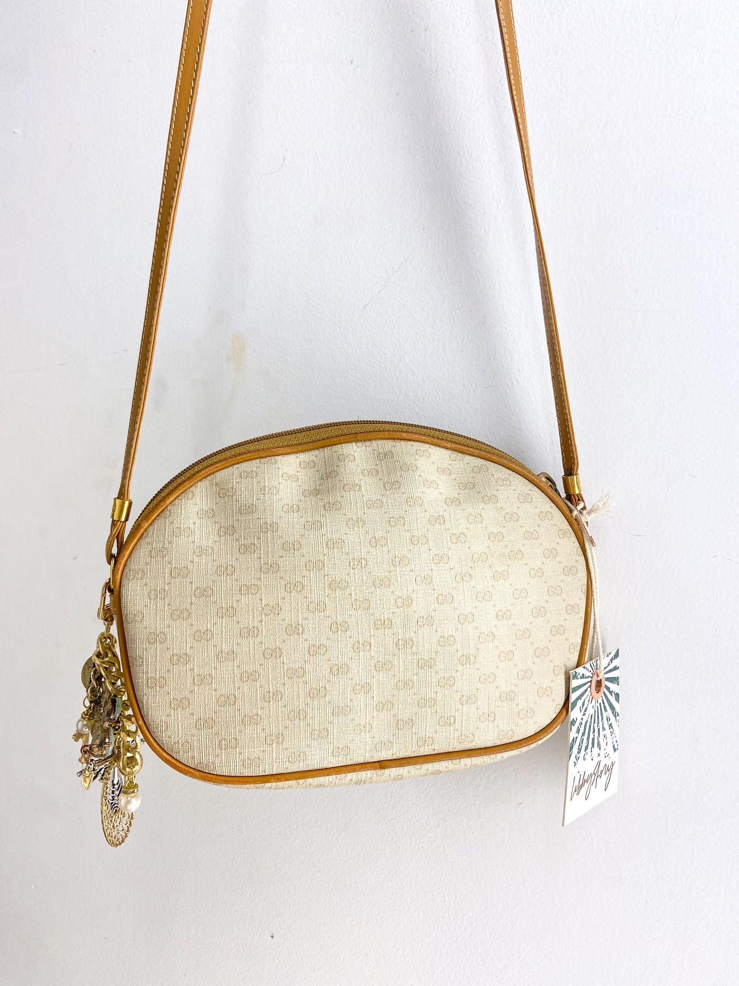 OOAK Small Vintage Gucci Purse with Bag Charm