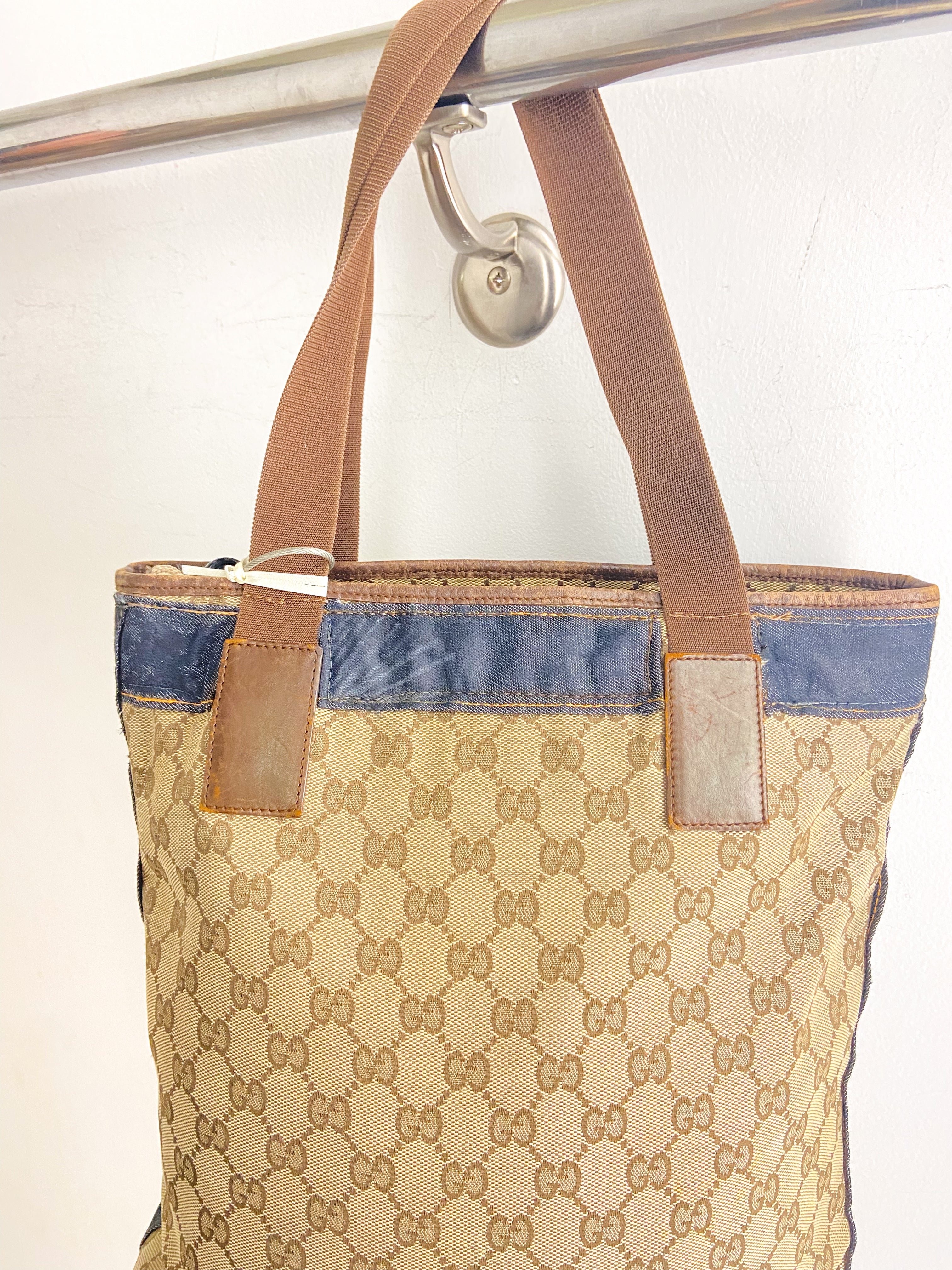 OOAK Vintage Flower Embellished Gucci Shoulder Bag