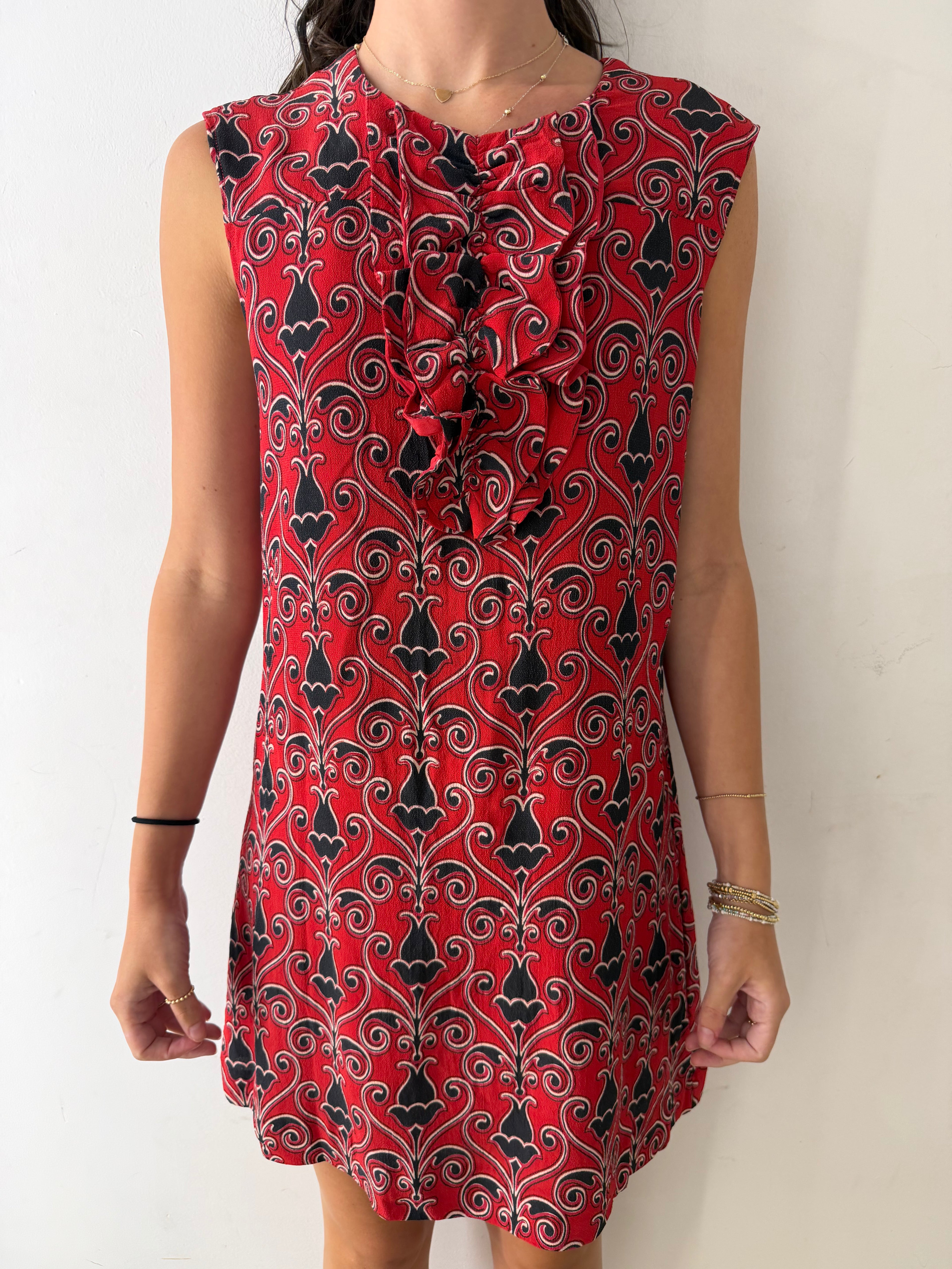OOAK Vintage Laurence Dolige Floral Dress