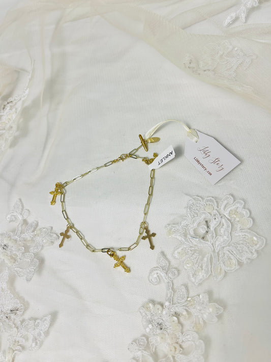 Cross Charm bracelet