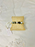 Semi Precious stones and Gold Chain Bracelet