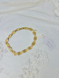 OOAK Vintage Leaf Collar Necklace