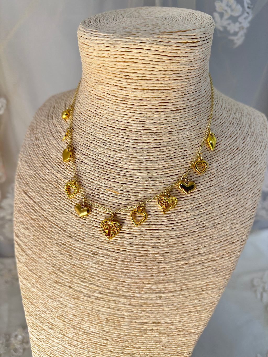 Heart Charms Necklace