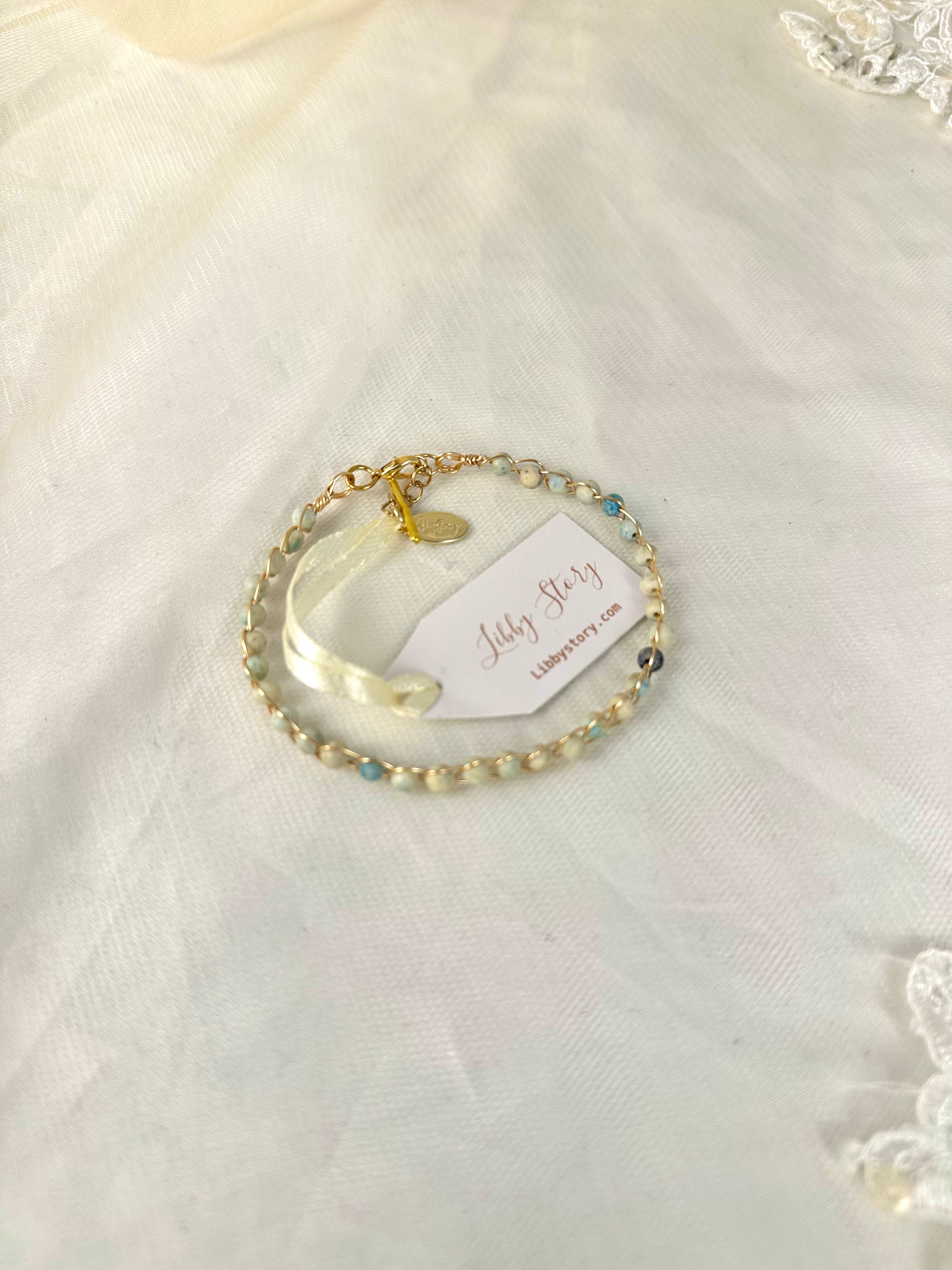 Beaded Wire Bracelet