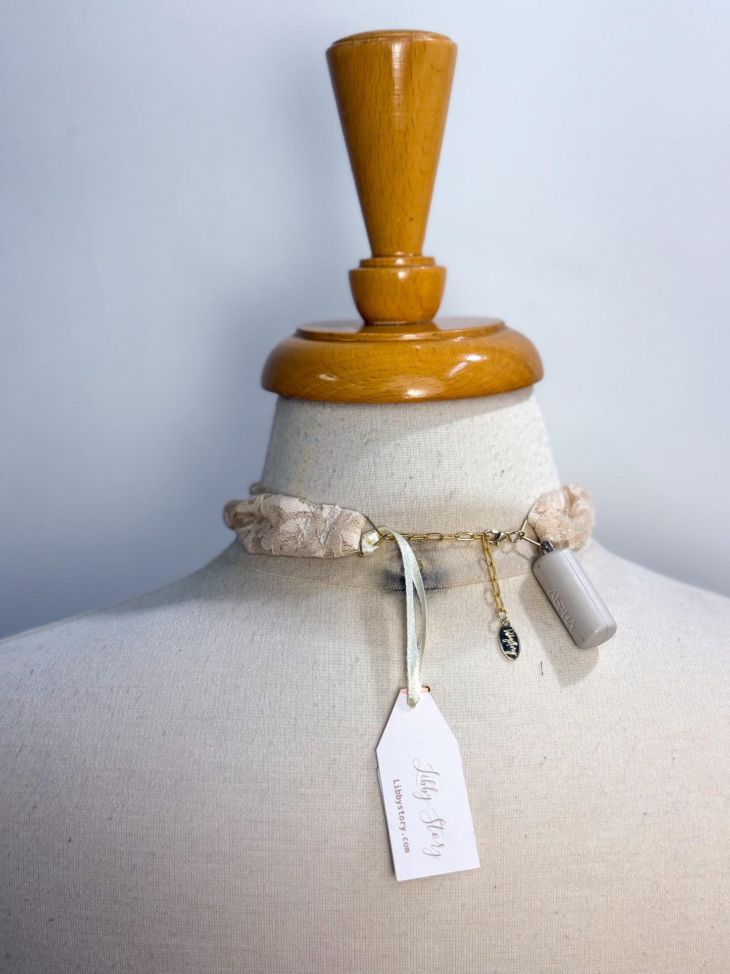 OOAK Pink Camo Necklace Lady