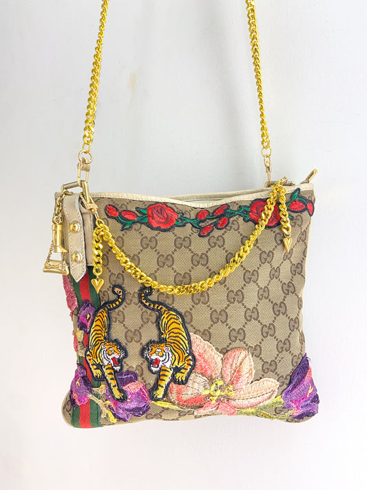 OOAK Bling GG 2way Purse