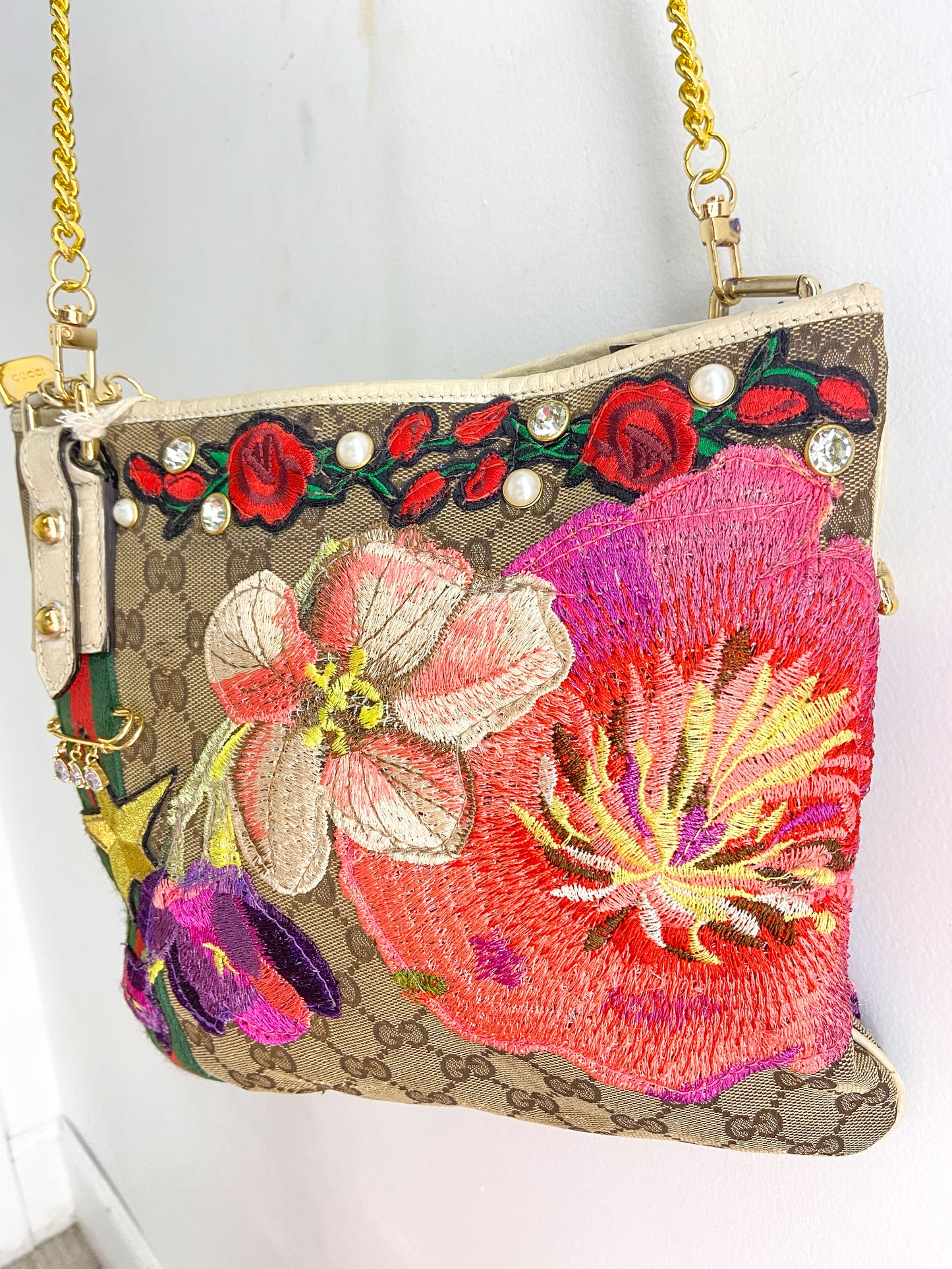 OOAK Bling GG 2way Purse