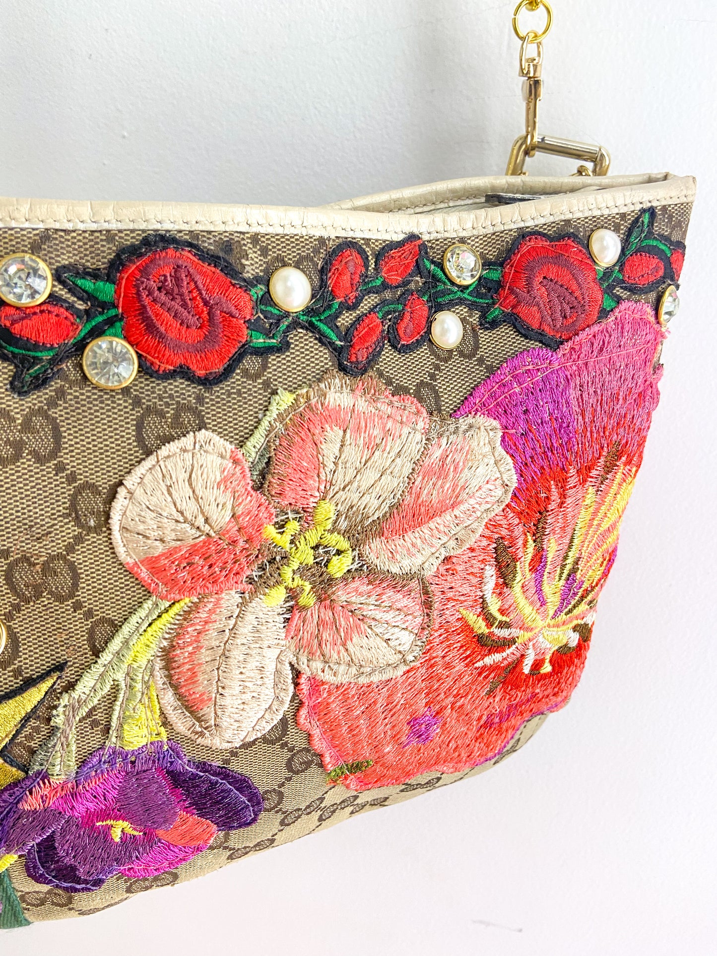 OOAK Bling GG 2way Purse