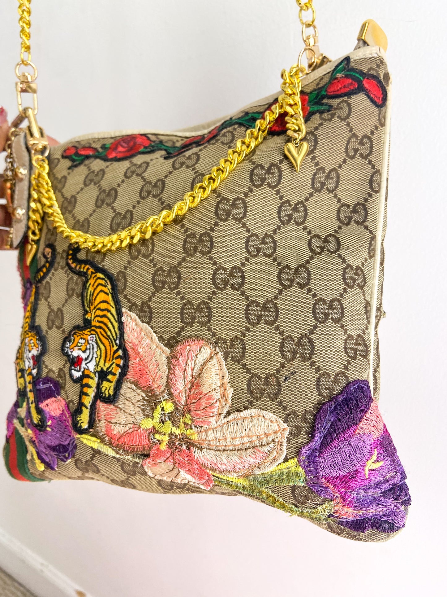 OOAK Bling GG 2way Purse