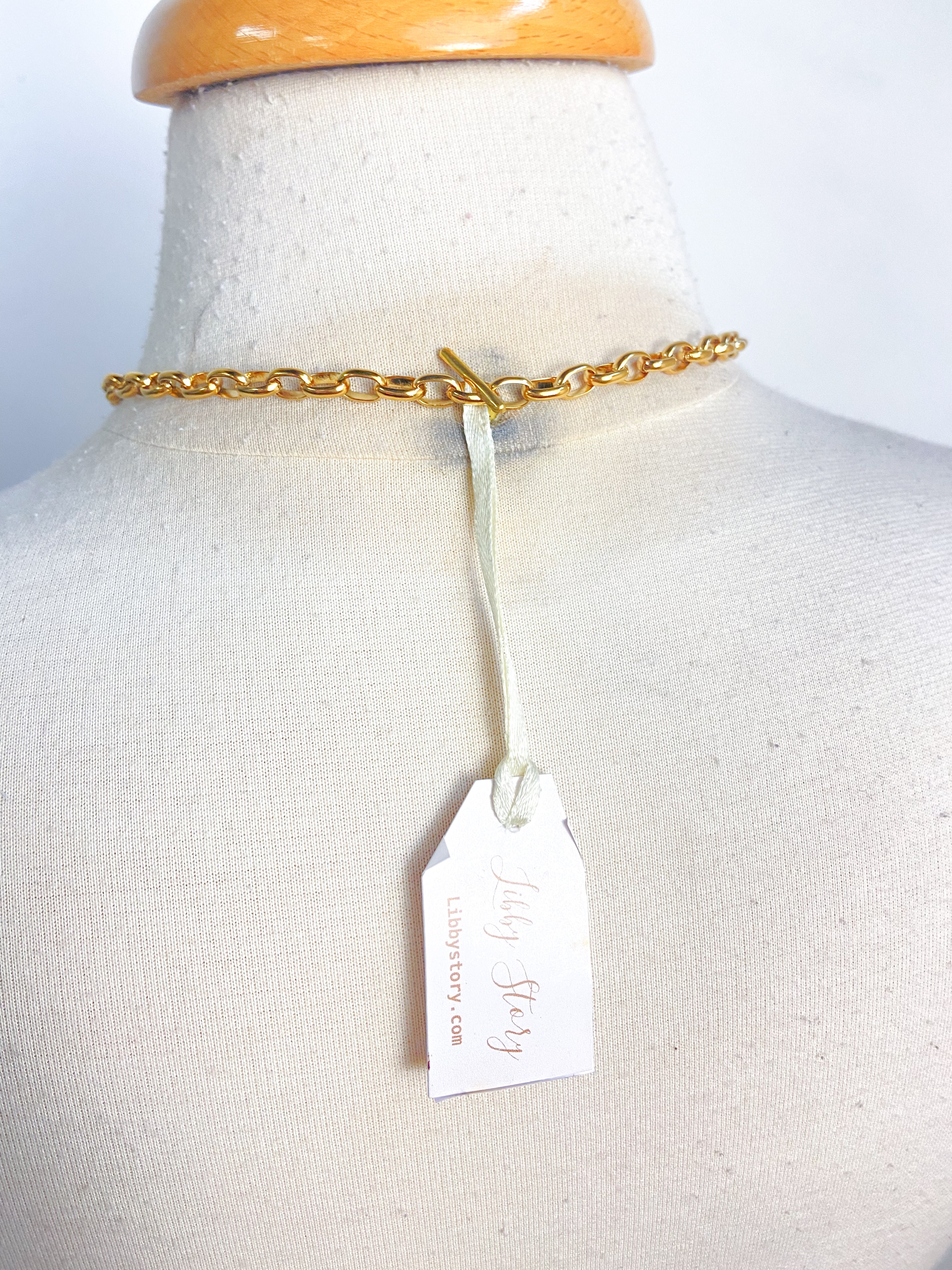 OOAK Vintage Gucci Zipper Pull Necklace