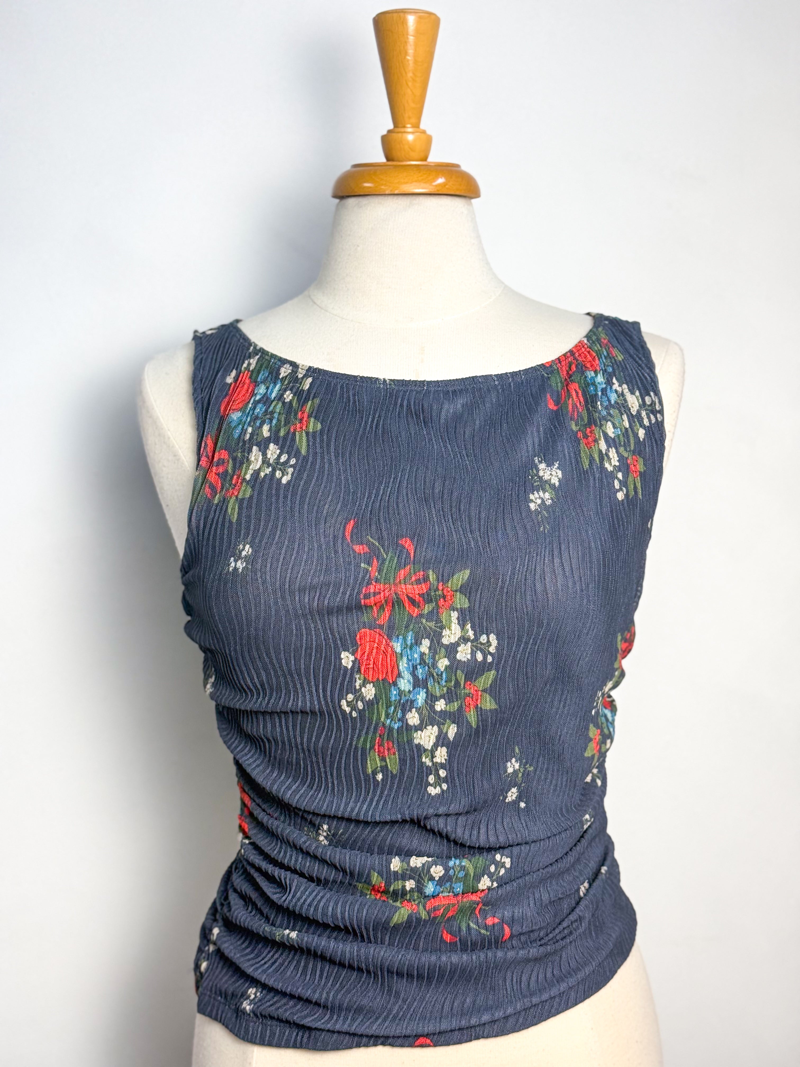 Free People Crimson Lights Top