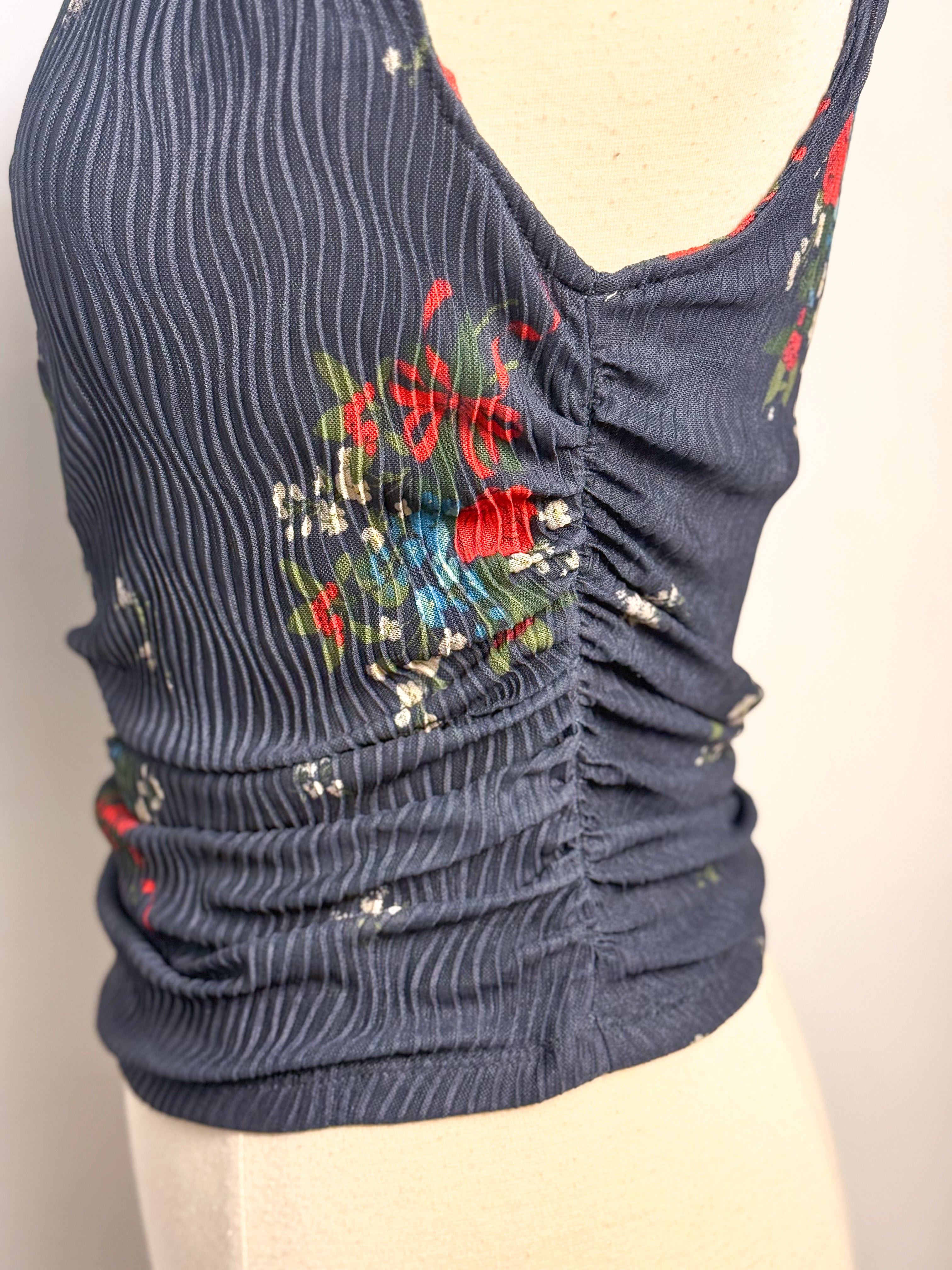 Free People Crimson Lights Top