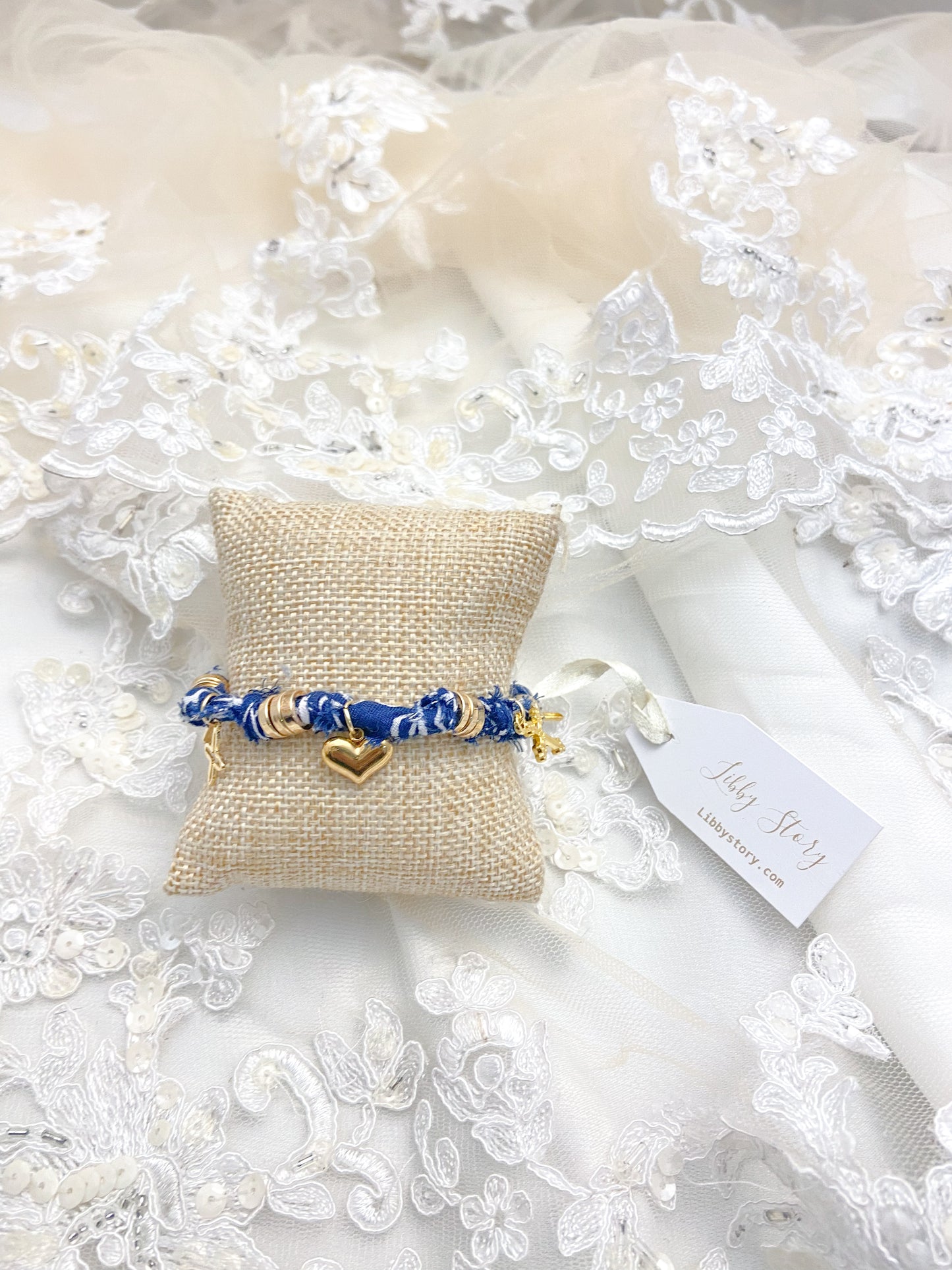 Bandana Charm Bracelet